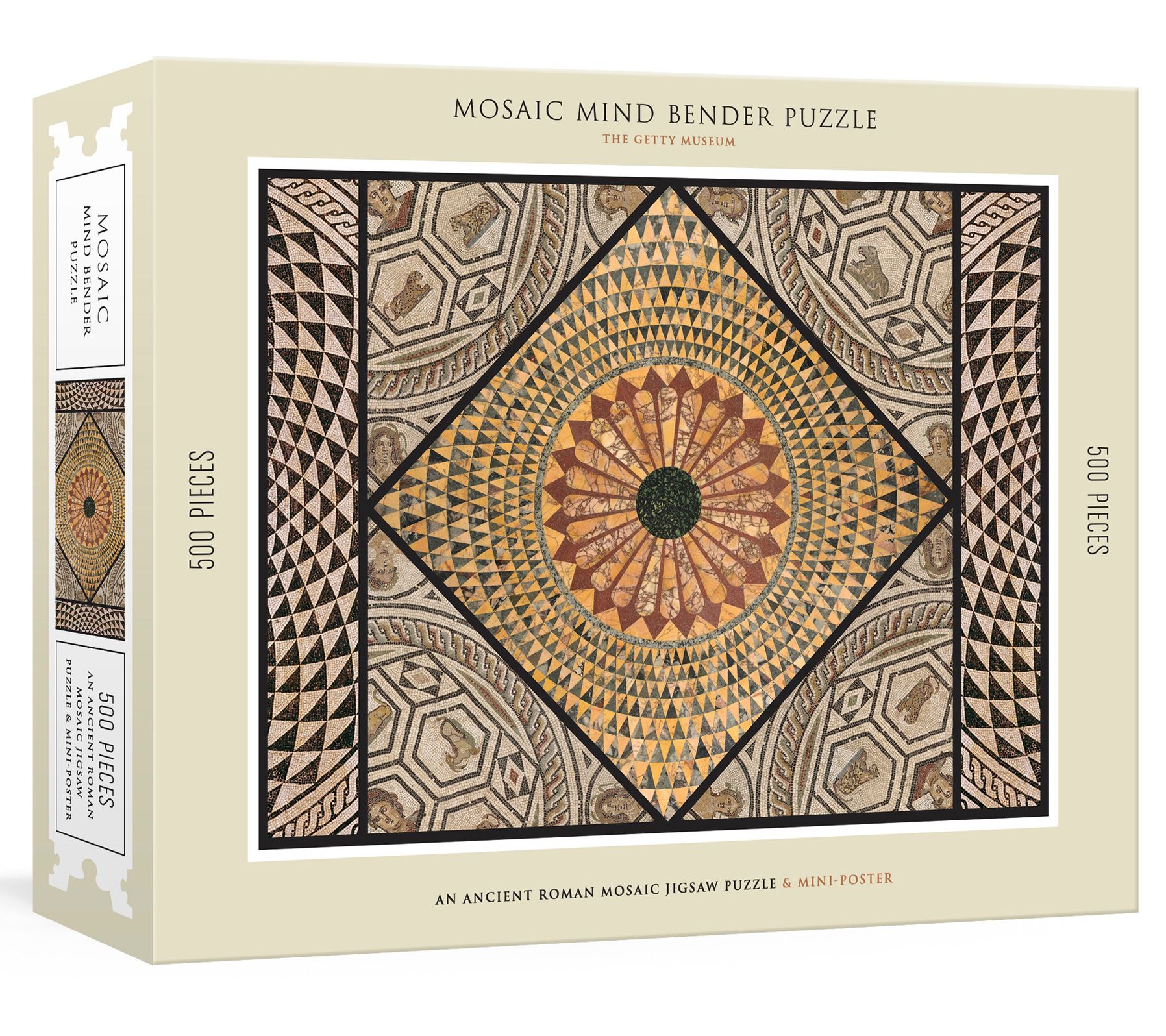 Mosaic Mind Bender 500-Piece Puzzle by The Getty