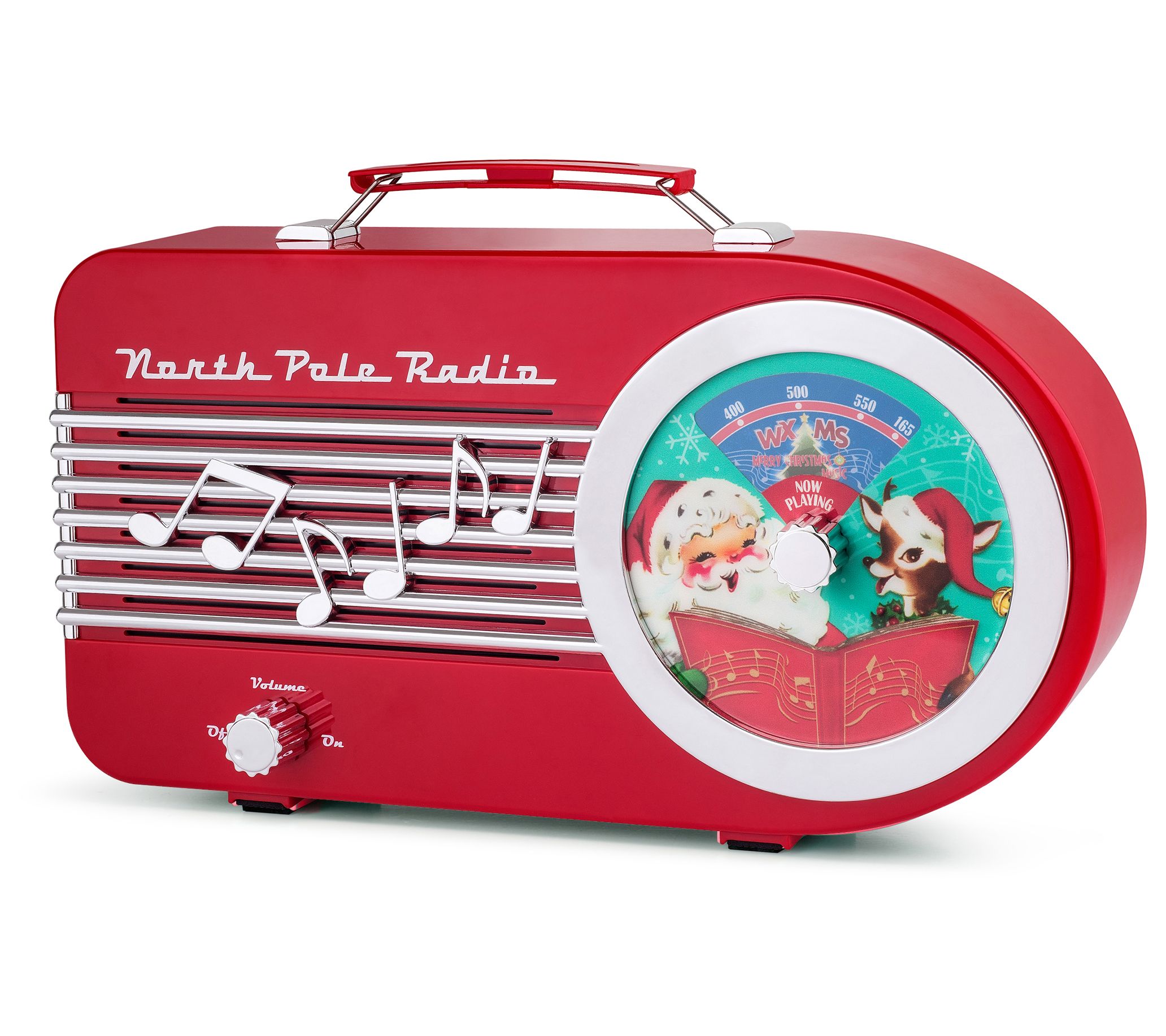Mr. Christmas 10.5" North Pole Radio