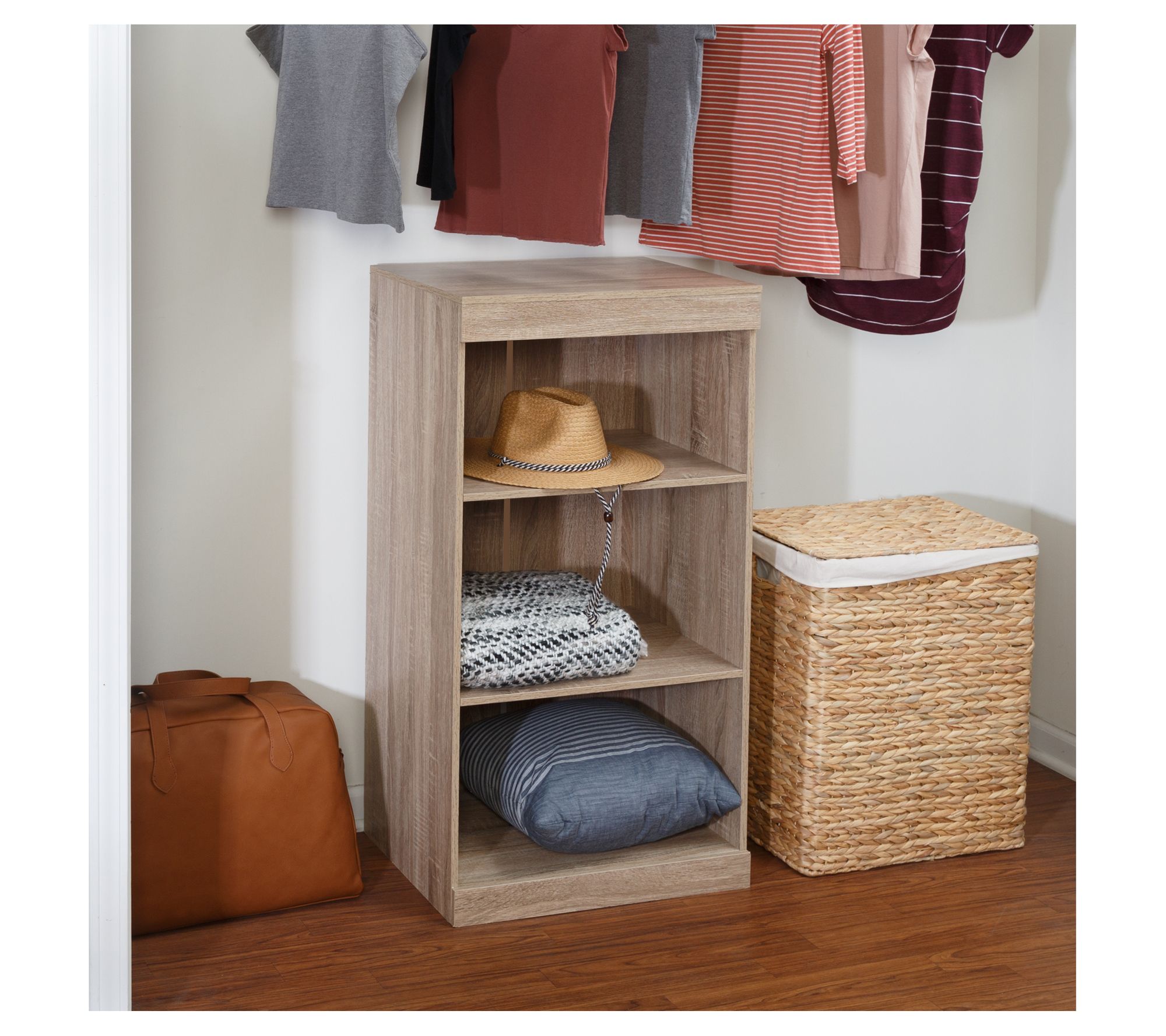 This QVC Closet Organizer Doubles Your Storage Space in Minutes