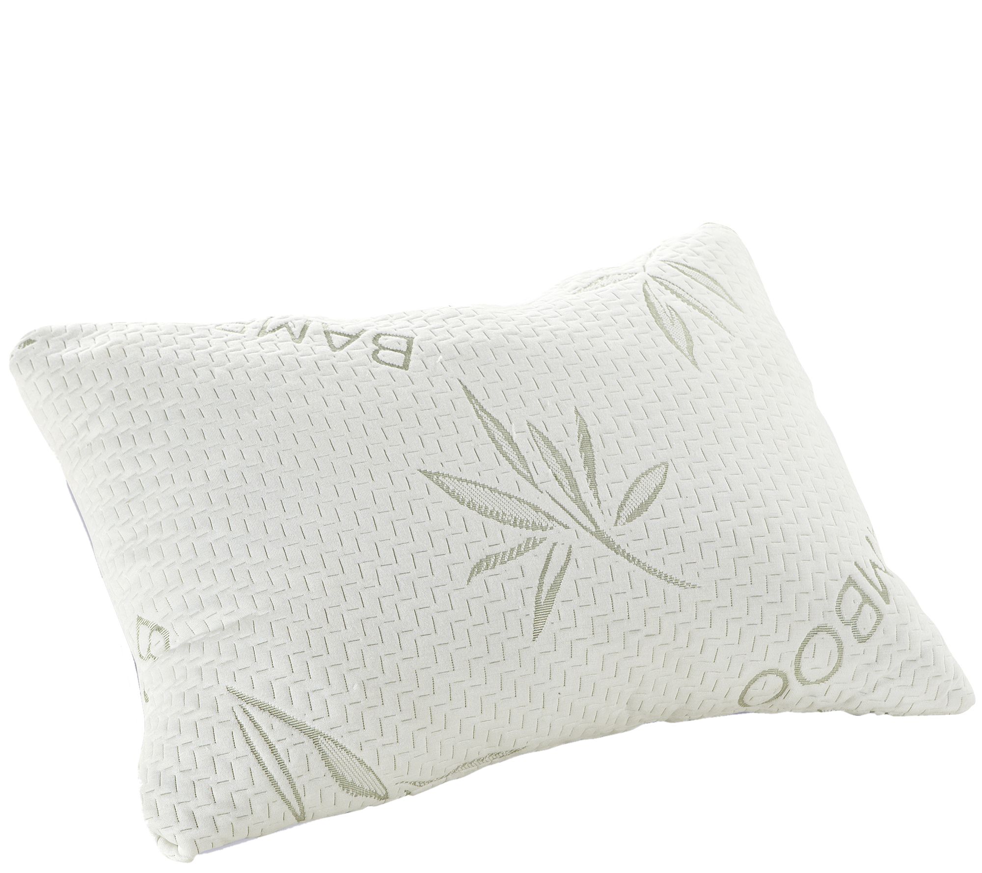 Shredded Memory Foam Pillow & Rayon Made From Bamboo Cover 