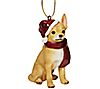 Design Toscano Holiday Chihuahua Dog Ornament