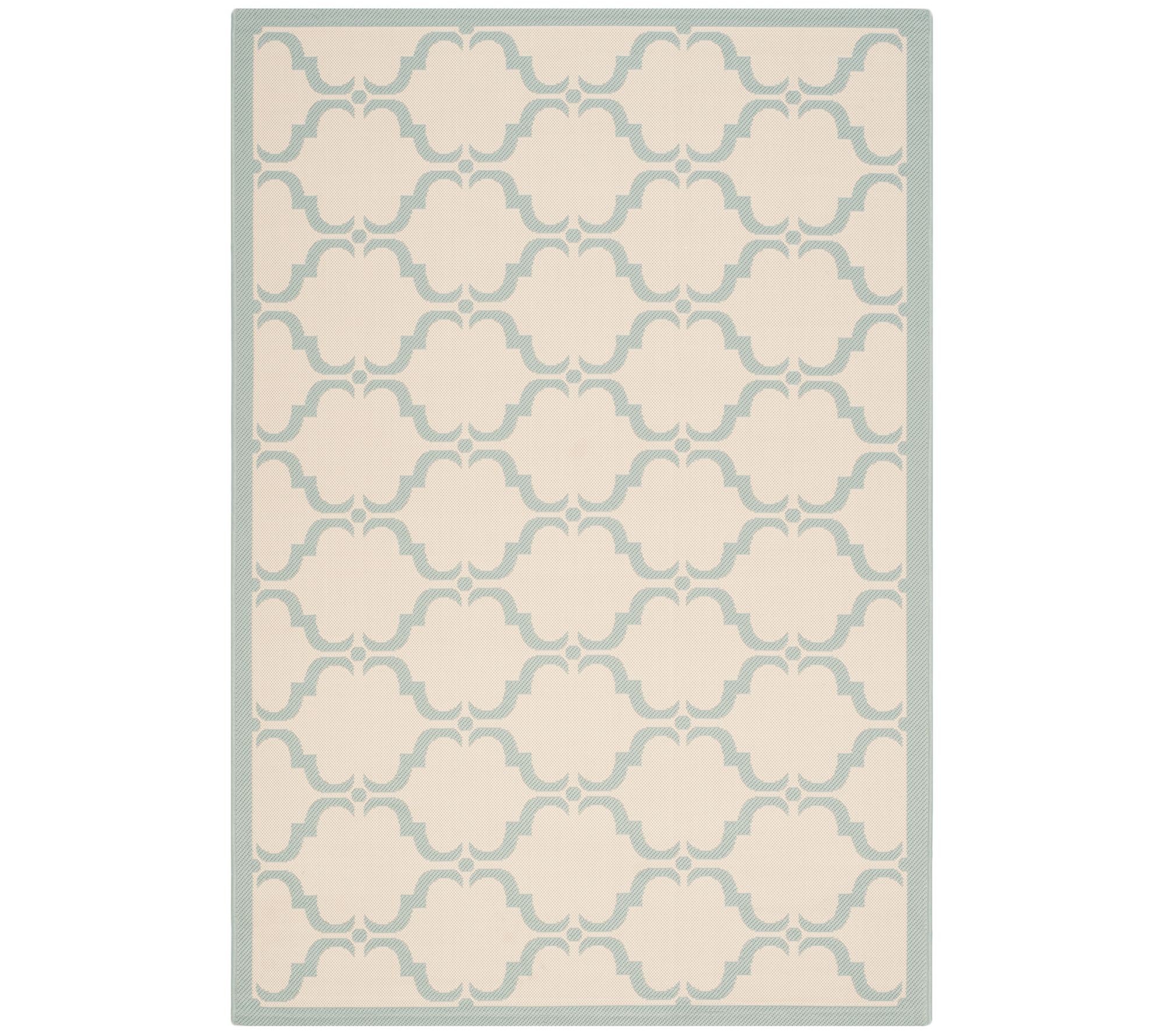 Courtyard Tile Indoor/Outdoor 6'7" x 9'6" Rug by Safavieh