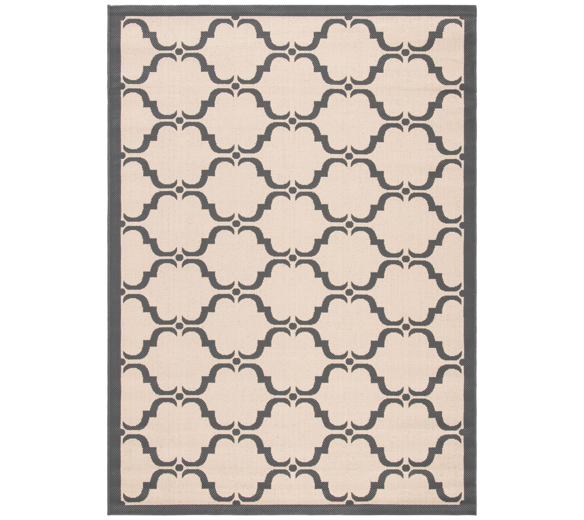 Courtyard Tile Indoor/Outdoor 6'7" x 9'6" Rug by Safavieh