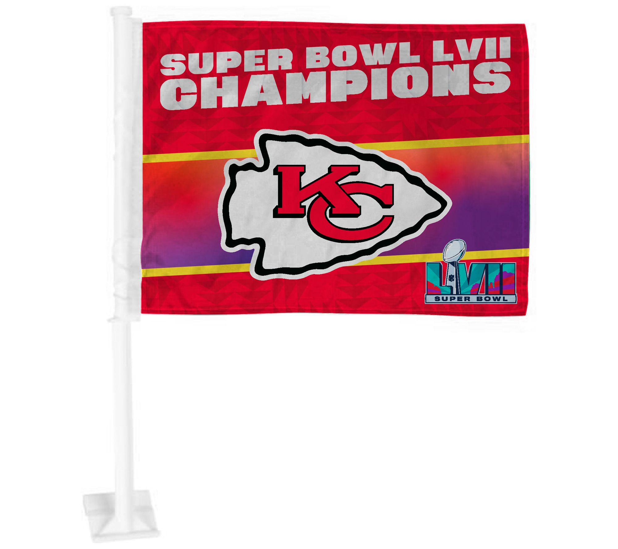 Kansas City Chiefs Super Bowl Champions Then/Now Flag - 3'x5 – Sports Fanz