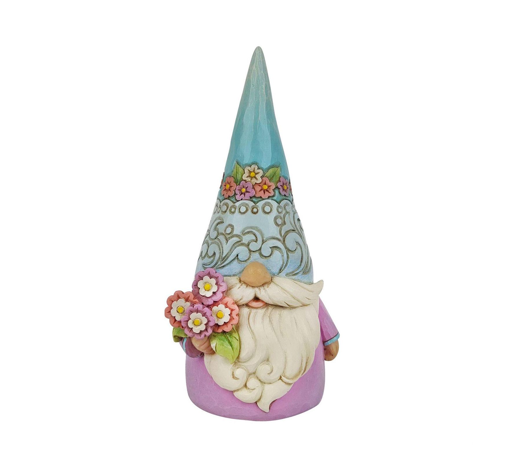 Enesco Jim Shore Gnome with Flowers