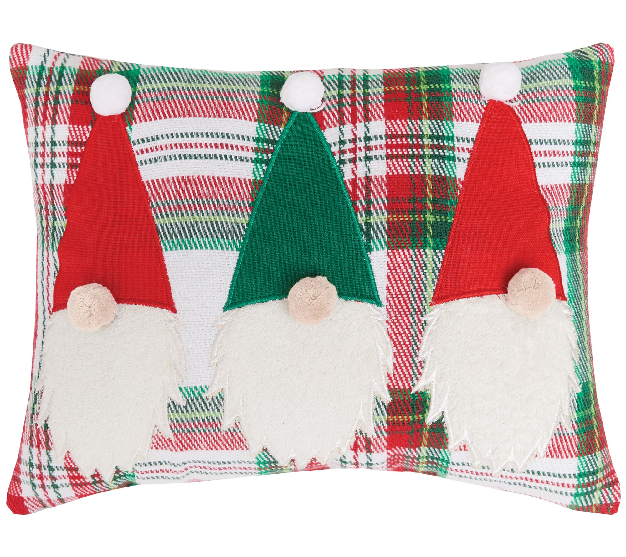 C&F Home Snowy Red Truck Christmas Throw Pillow