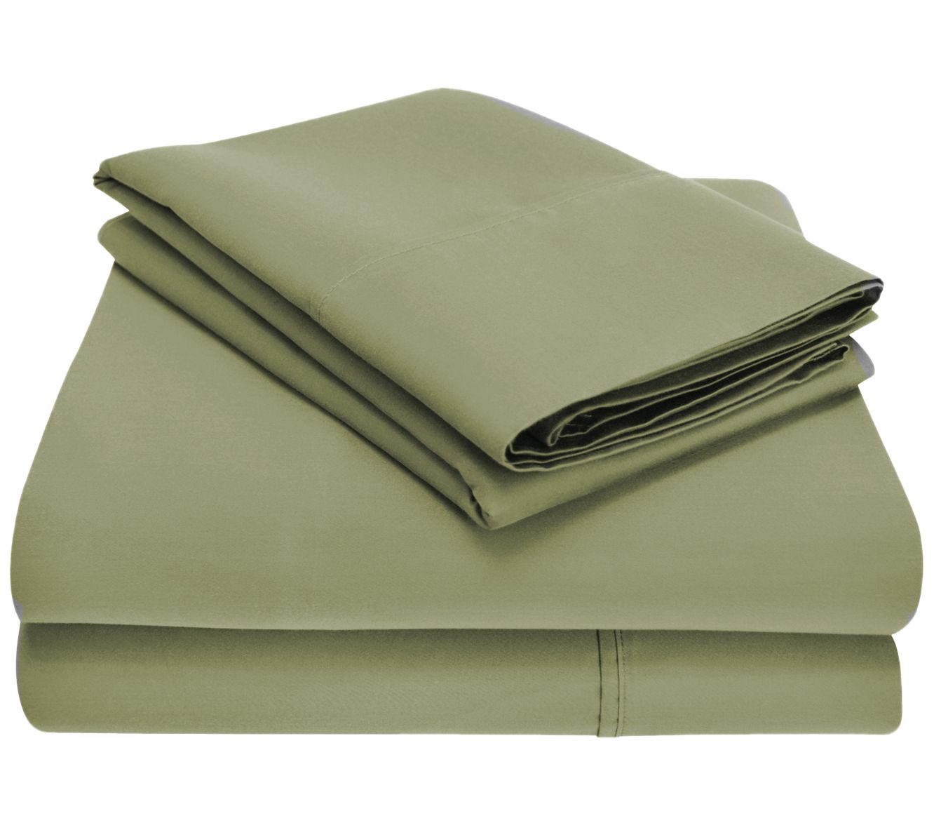 Superior 1200TC Cotton Blend Deep Pocket Bed Sheets,Split Kin - QVC.com
