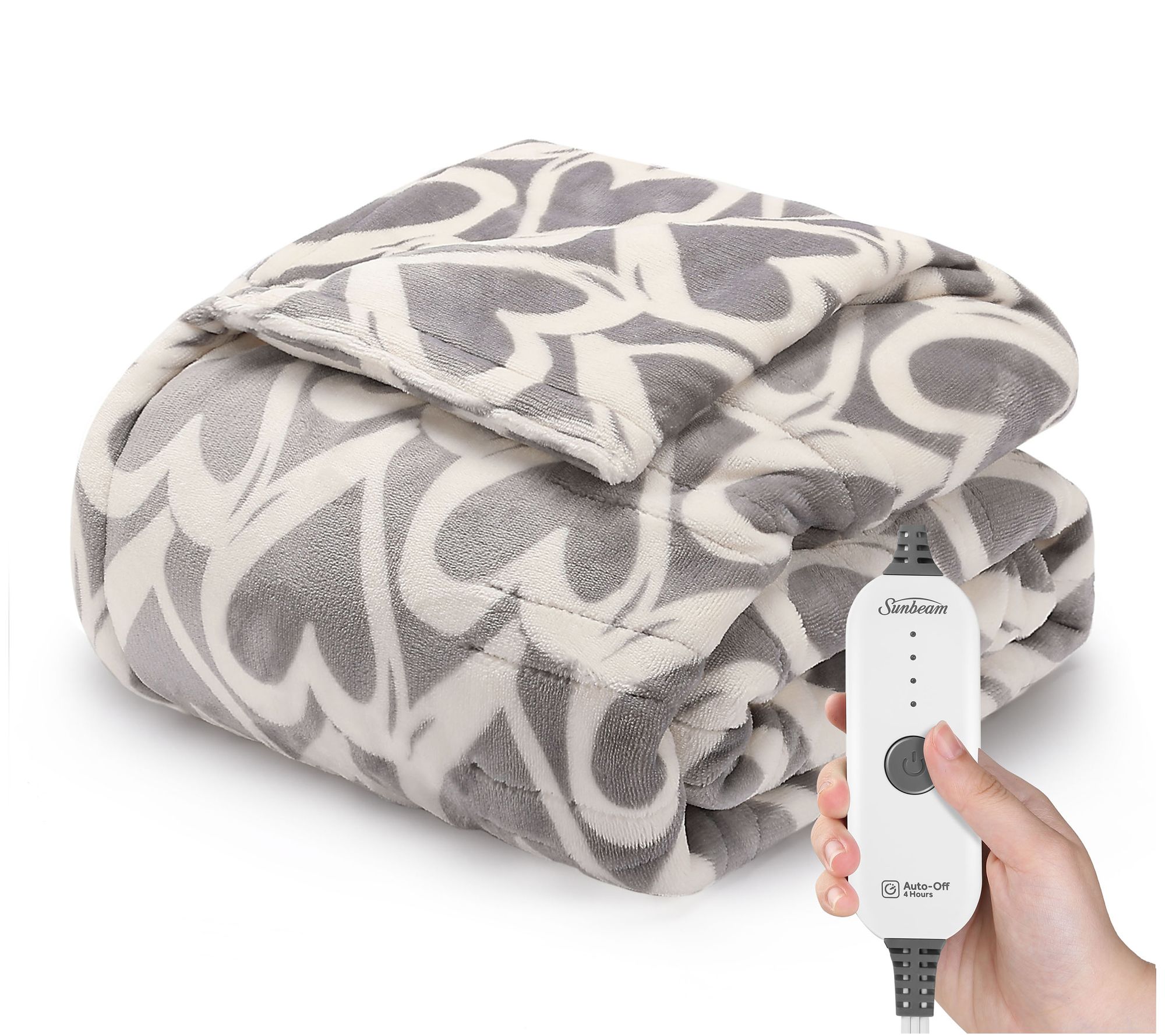 Sunbeam Heated Throws Bedding QVC