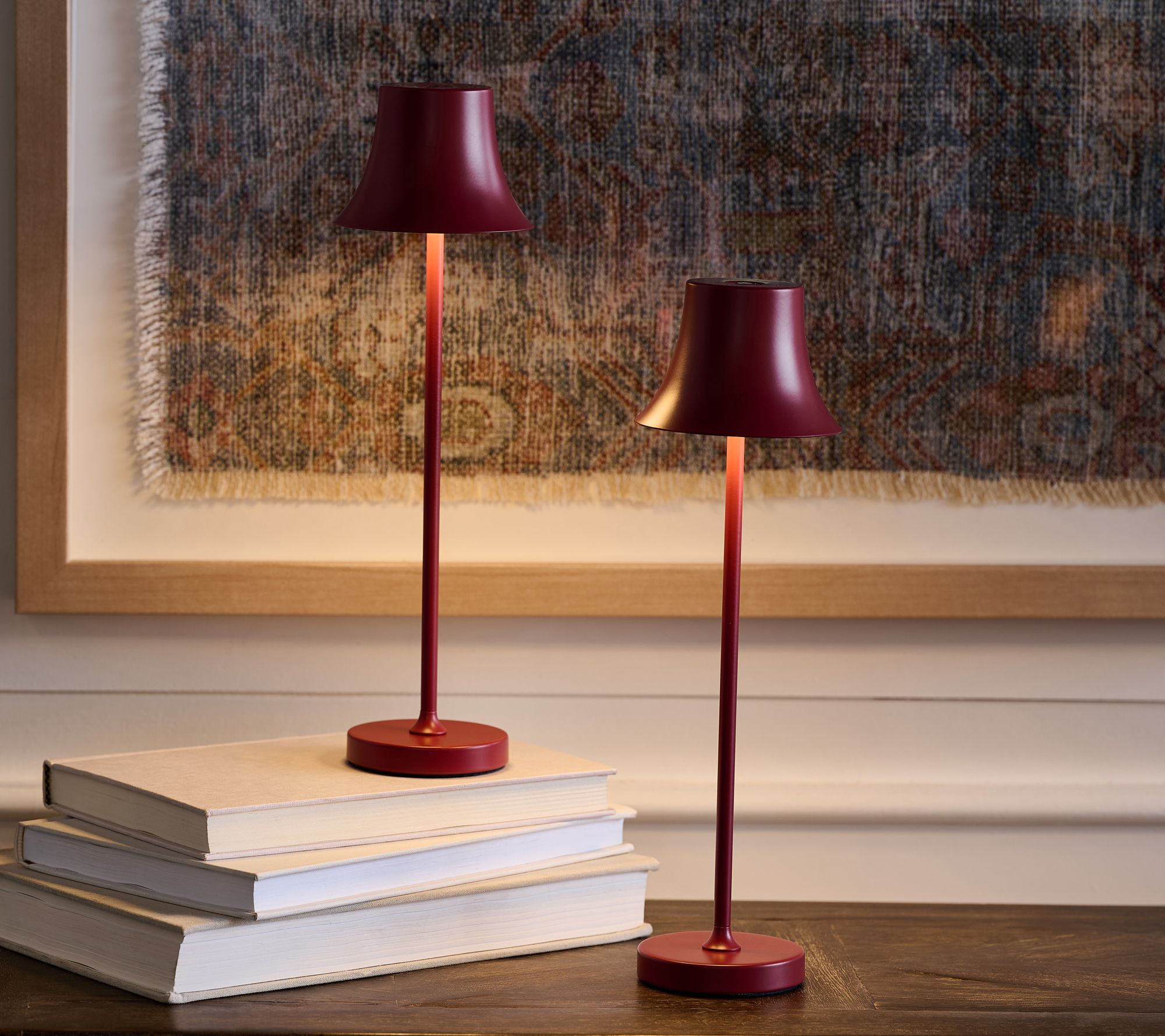 Set of 2 12" Everywhere Touch Table Lamps by Valerie