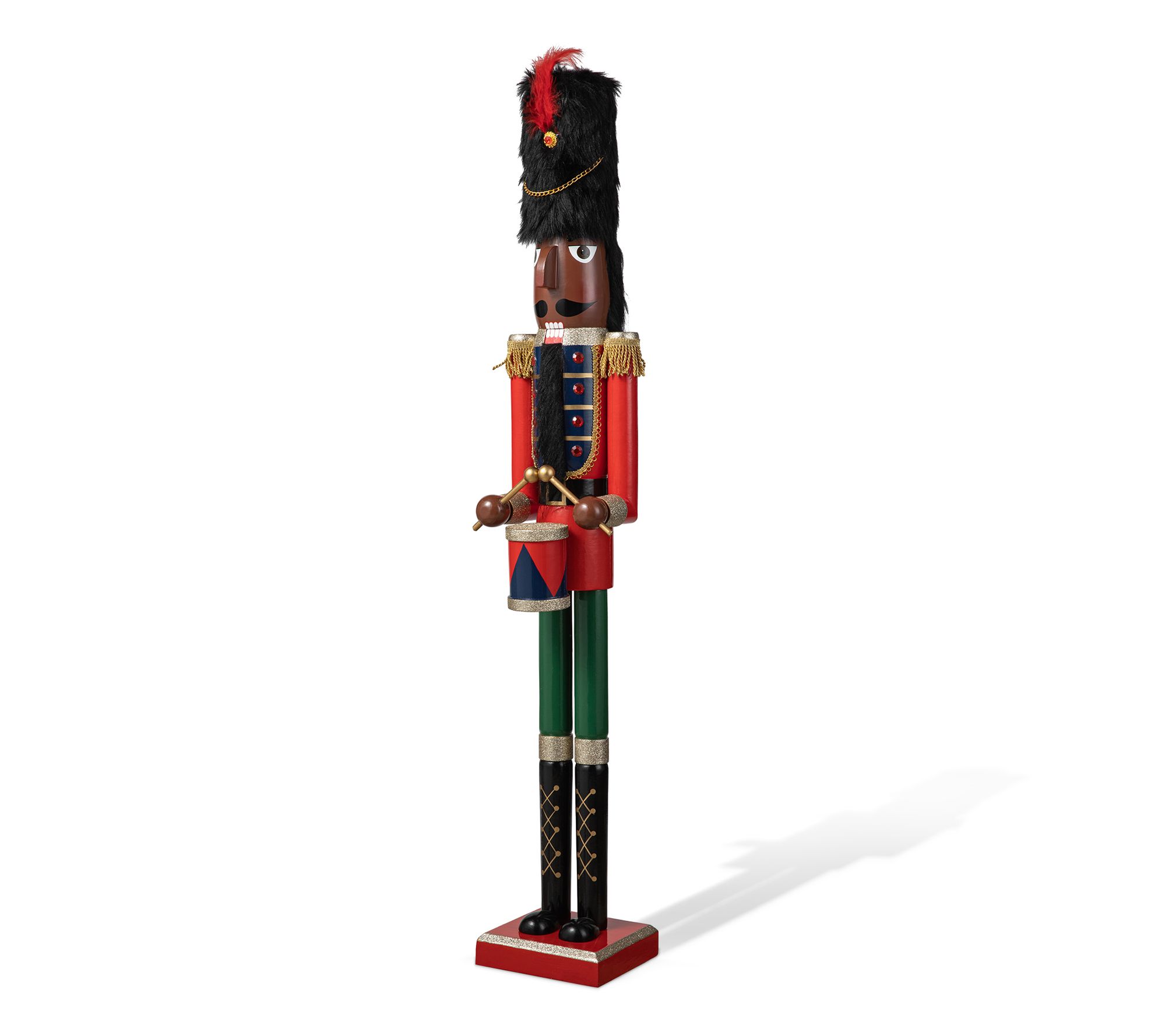 Glitzhome 42"H Wooden Christmas A Soldier Nutcracker