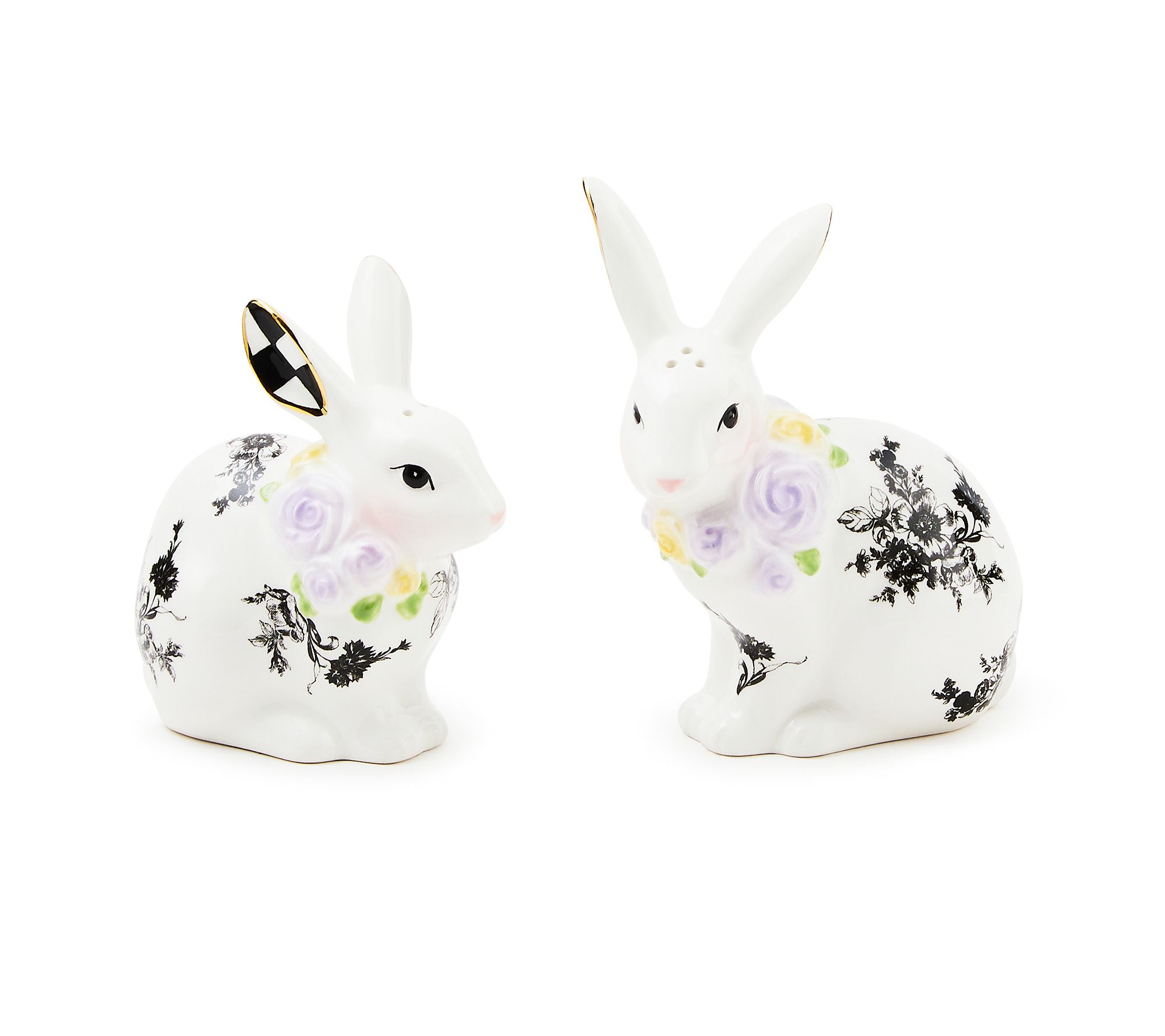 "As Is" MacKenzie Childs Salt and Pepper Set