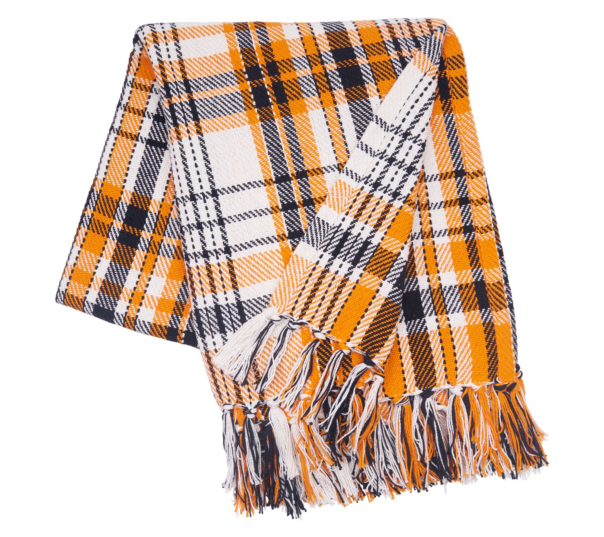 Zelda Plaid Throw by Valerie