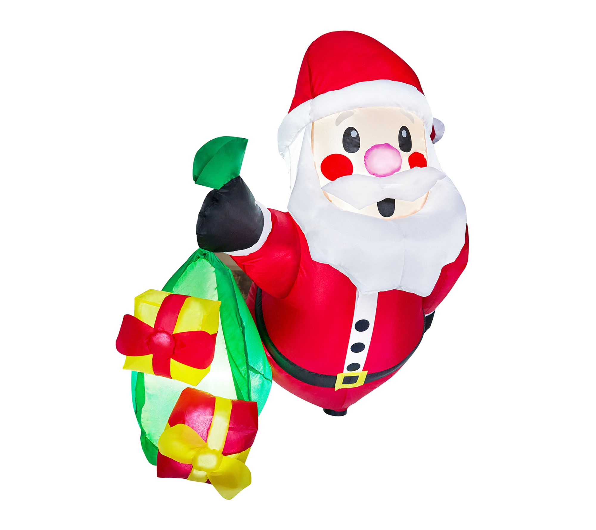 Joyfy 3.5ft Tall Christmas Inflatable Santa with Gift Bags