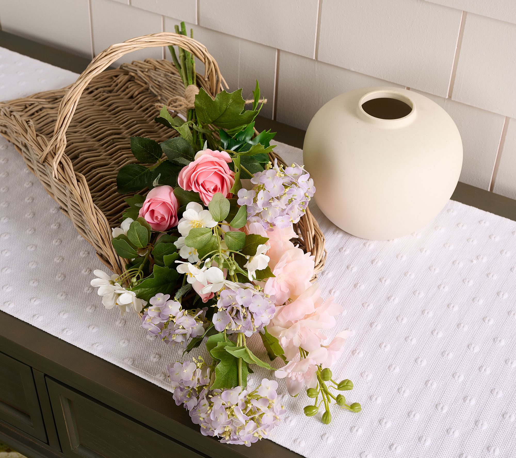 Ode to Color by Lori Weitzner Mixed Faux Bouquet