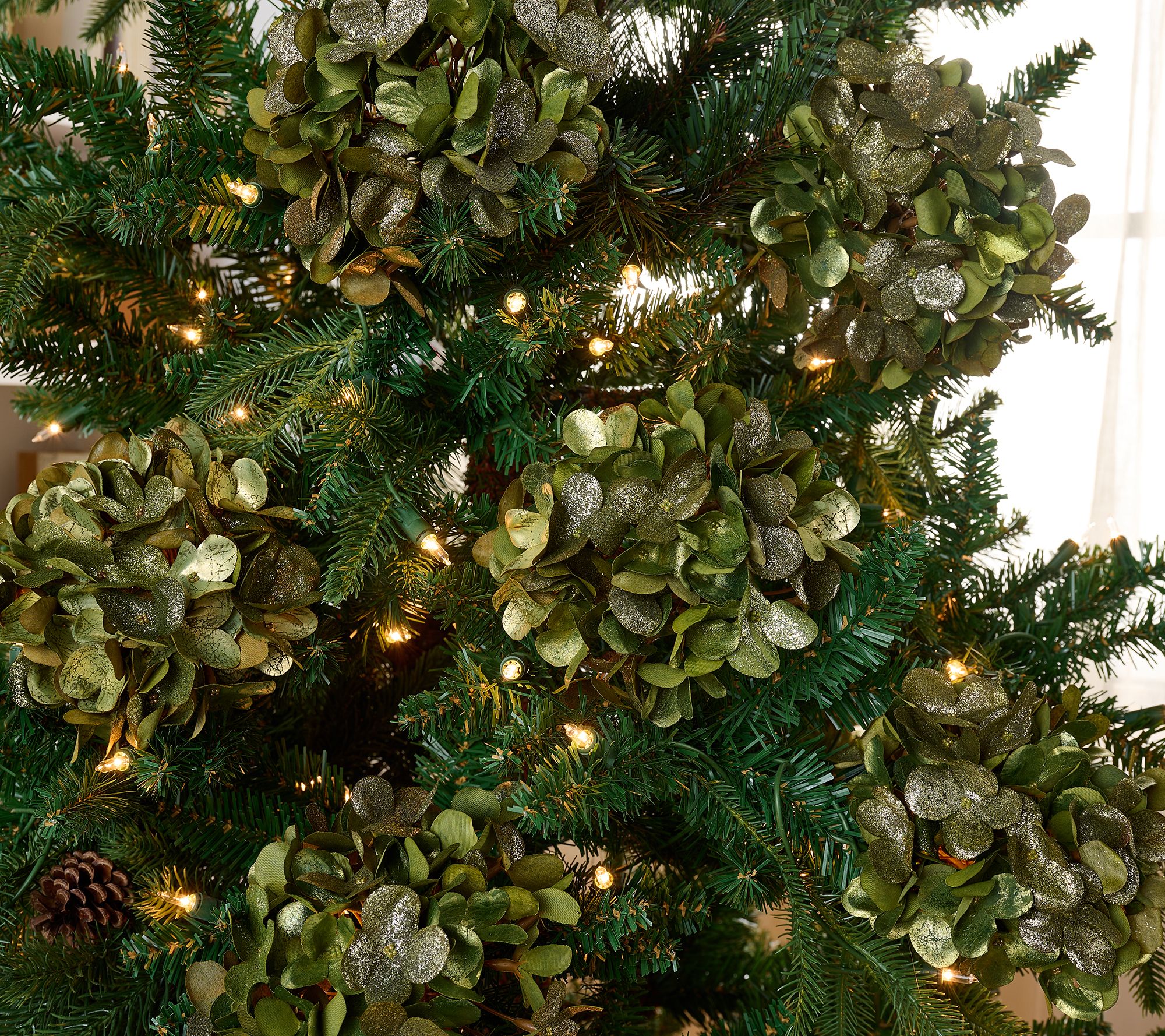 "As Is" Set of 6 Hydrangea Clips by Valerie