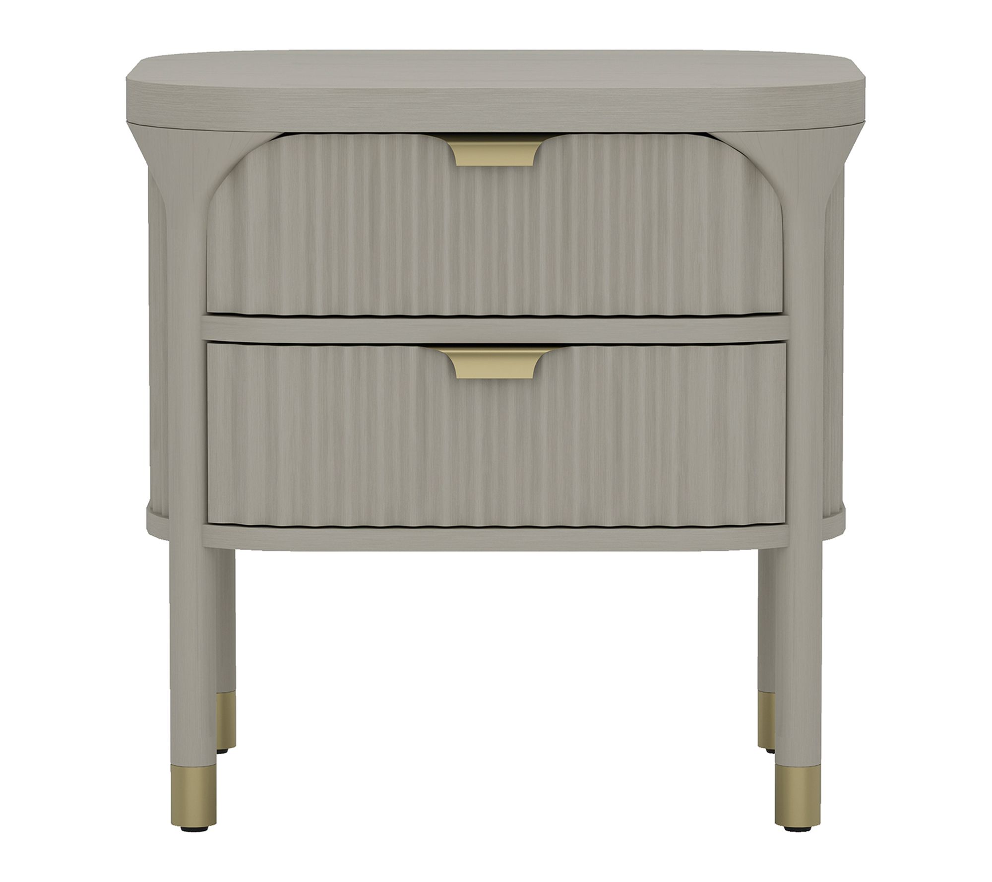 Manhattan Comfort Park 24" Nightstand (2-Drawer)