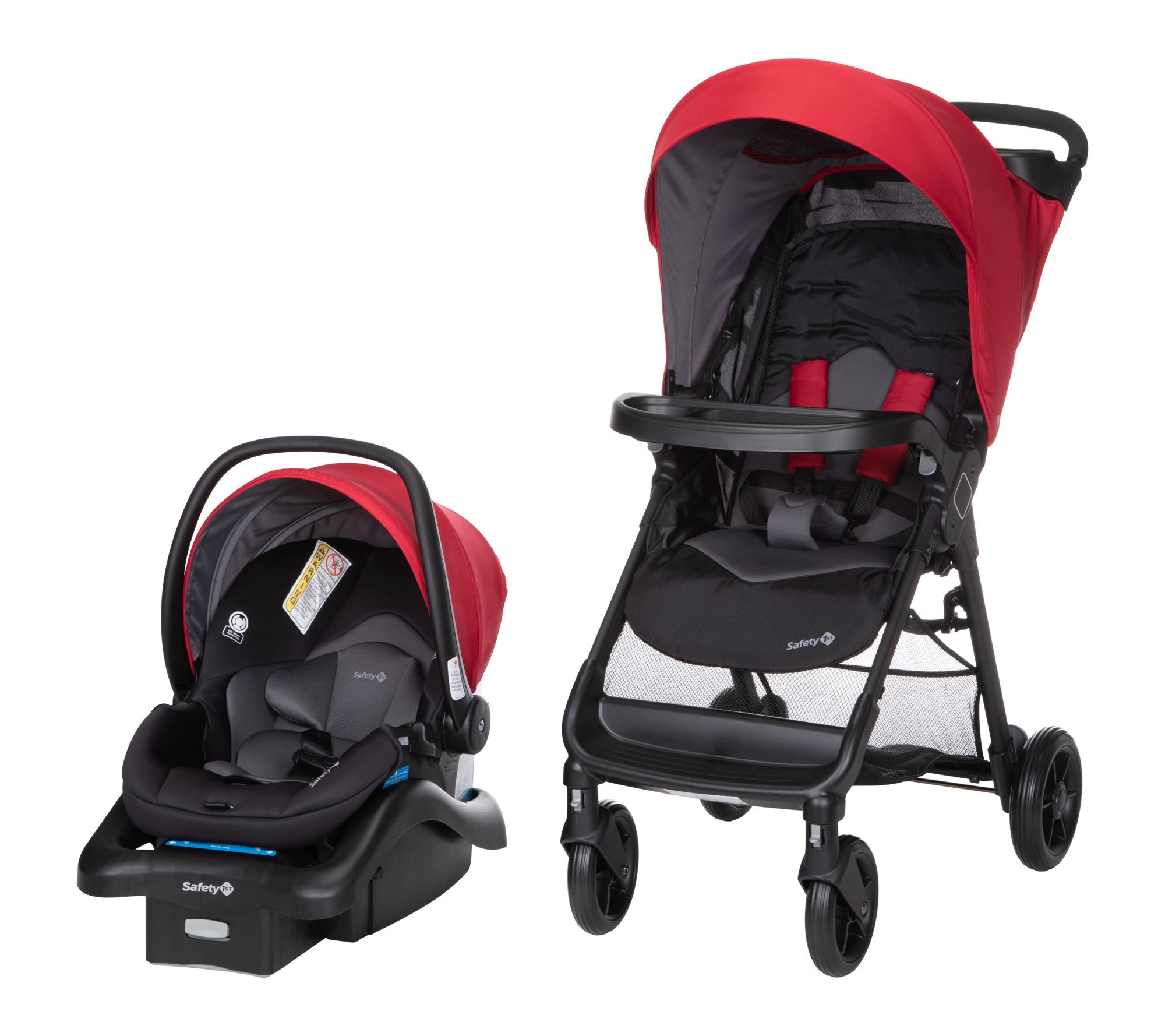 Safety 1st Smooth Ride Travel System Stroller &Infant Seat