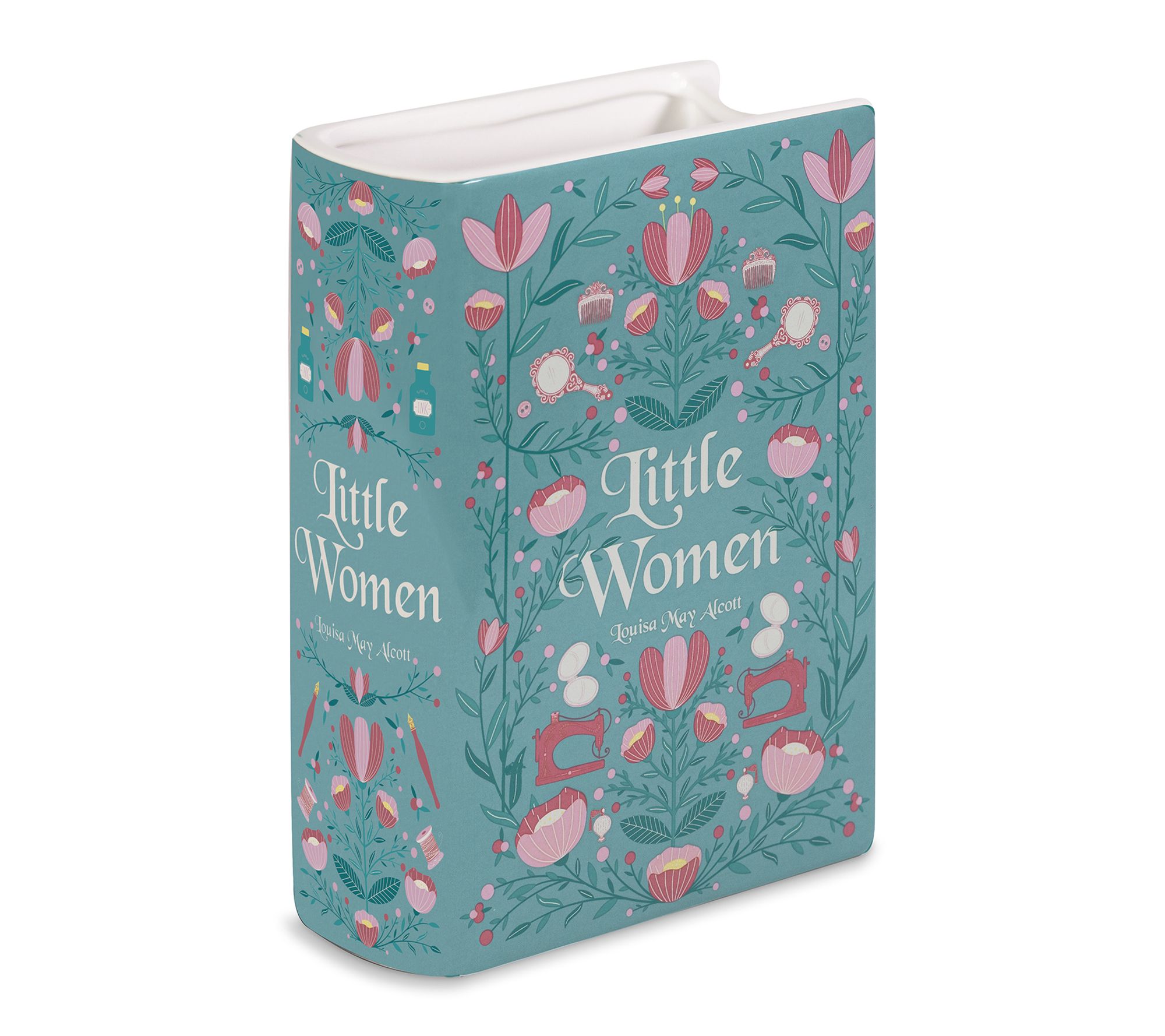 Steel Mill & Co. Large Book Vase, Little Women