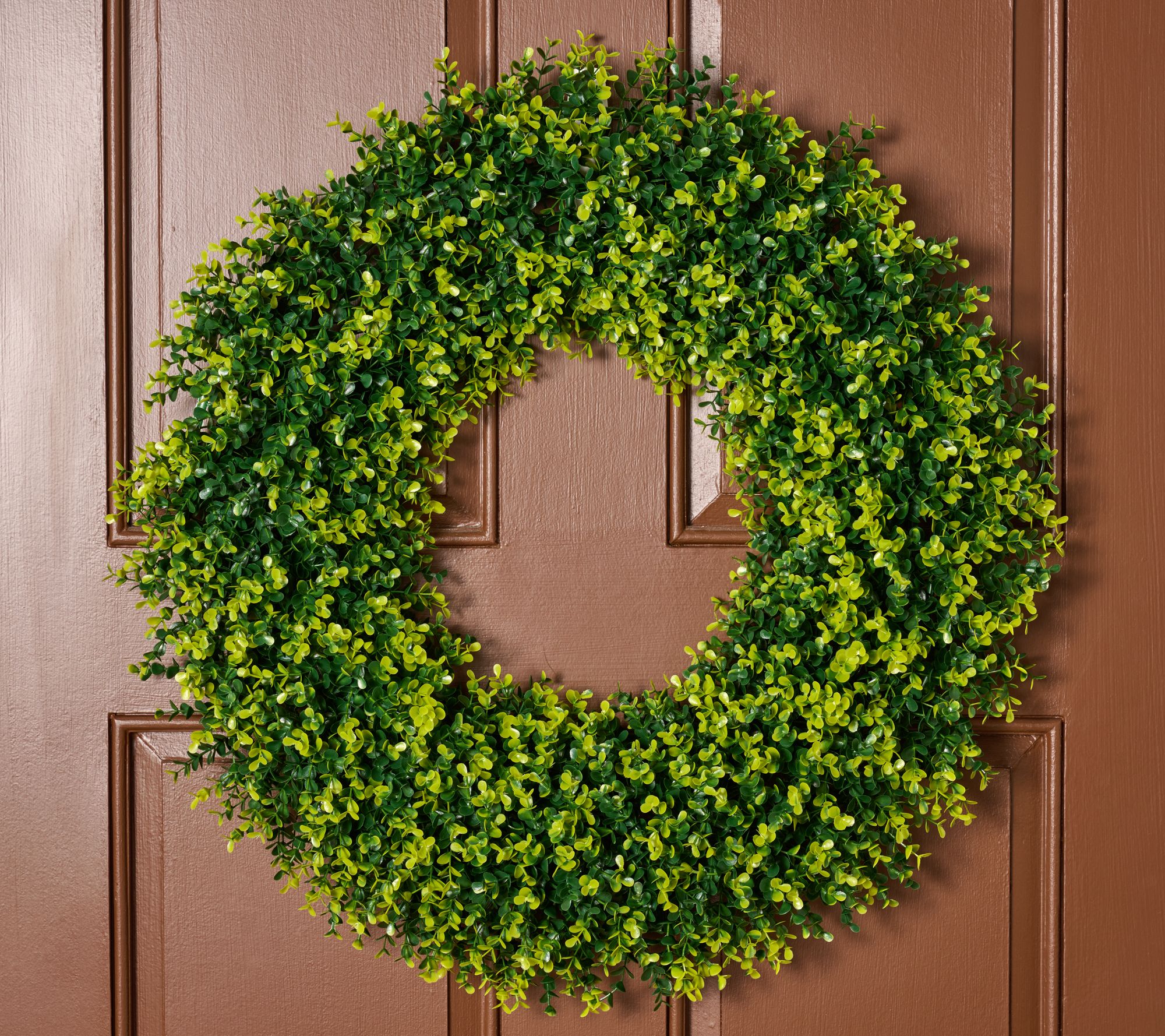 "As Is" Wicker Park 24" Indoor/Outdoor Faux Floral Spring Wreath
