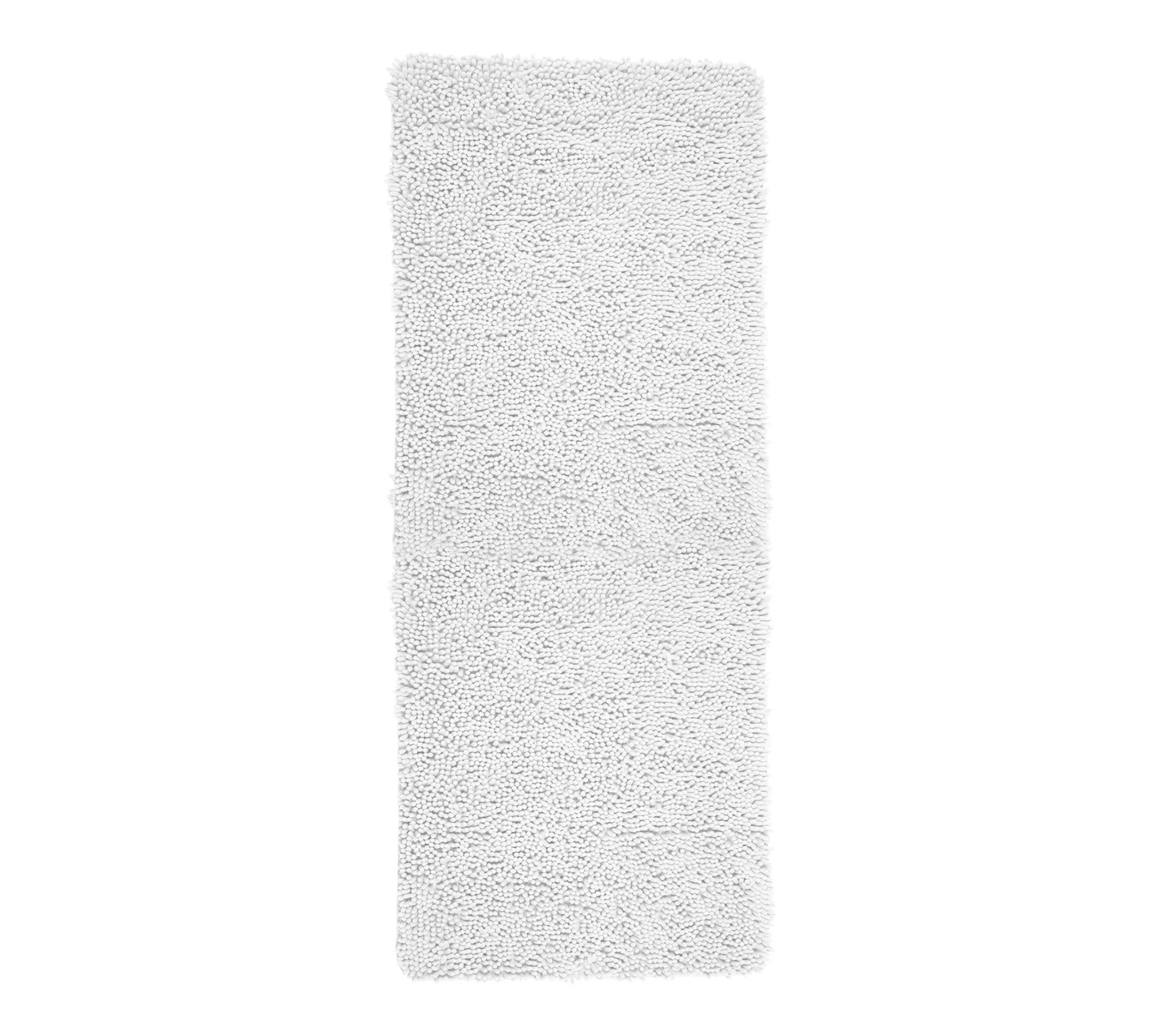 Lavish Home High-Pile Chenille Memory Foam Bathroom Rug