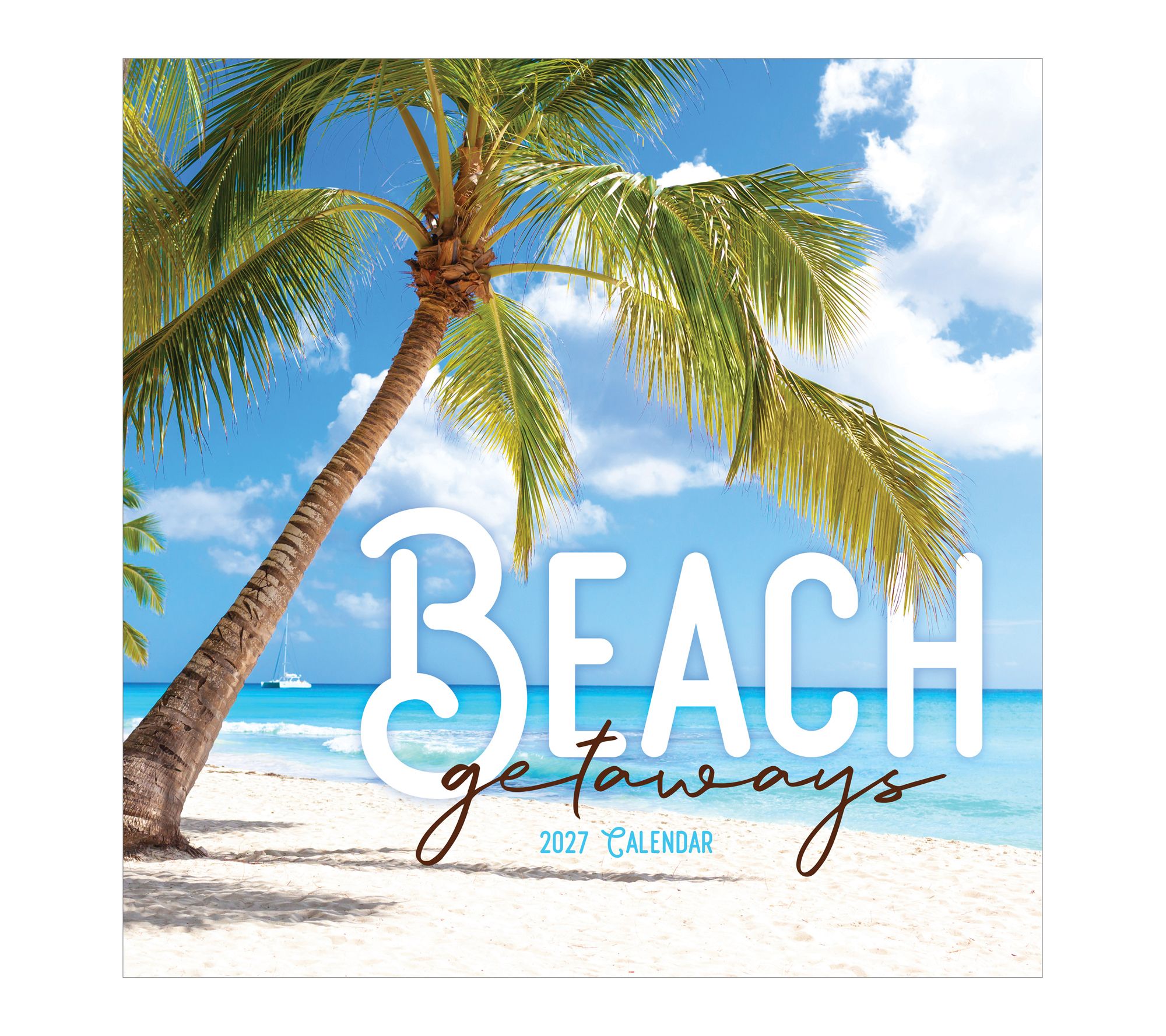 TF Publishing 2027 Beaches Wall Calendar