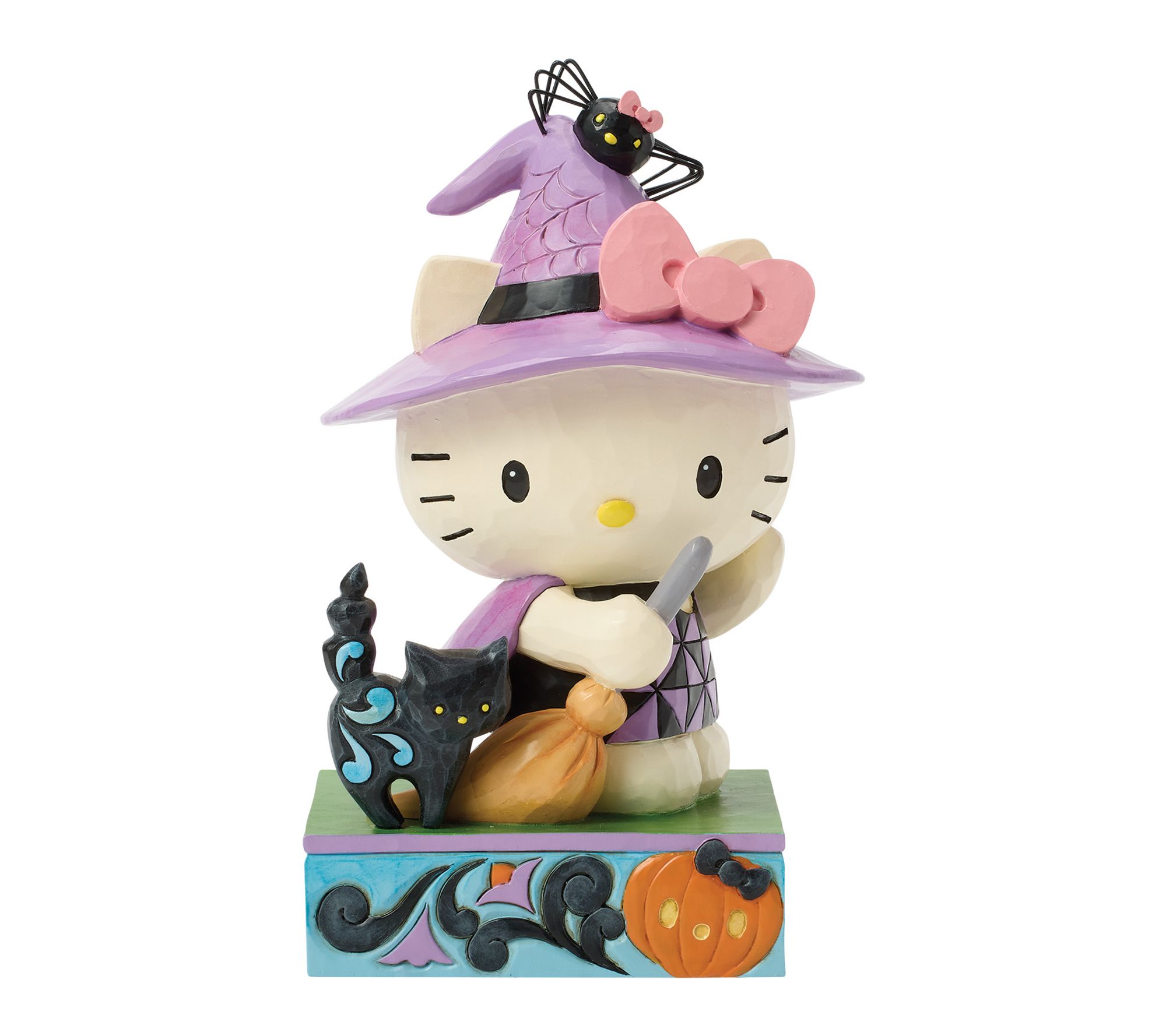 Jim Shore Sanrio Hello Kitty in Witch Costume Figurine 6in H