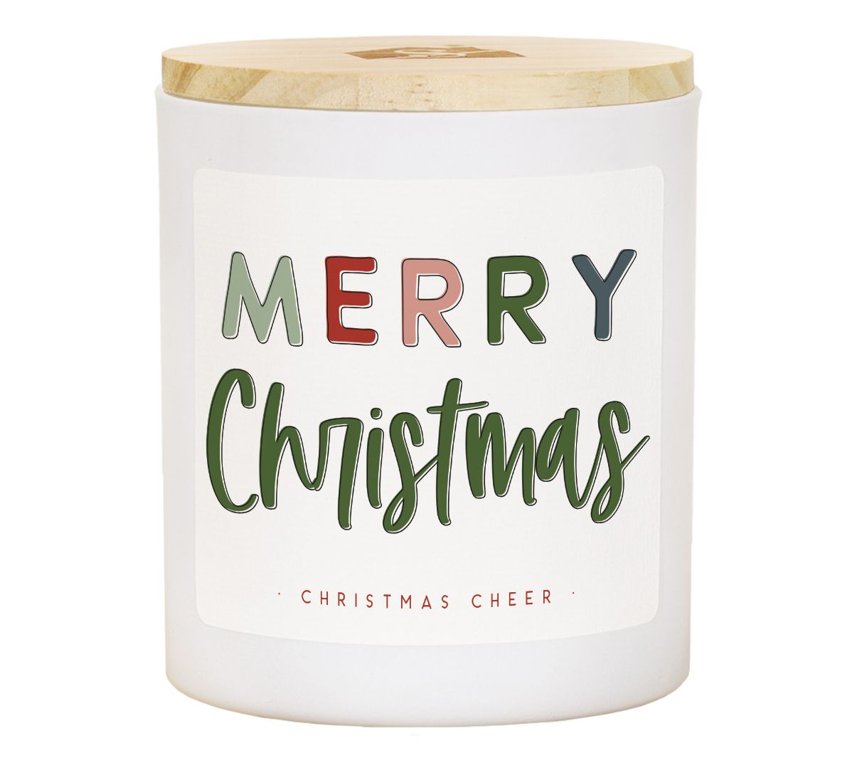 Sincere Surroundings 4.25" Merry Christmas Candle