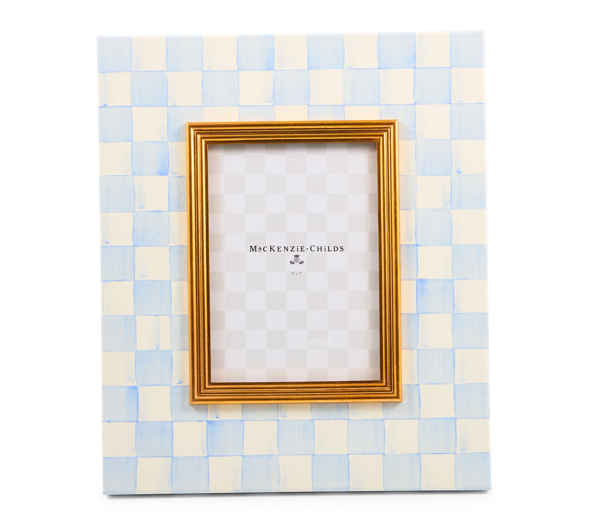 MacKenzie -Childs Check 5" x 7" Frame