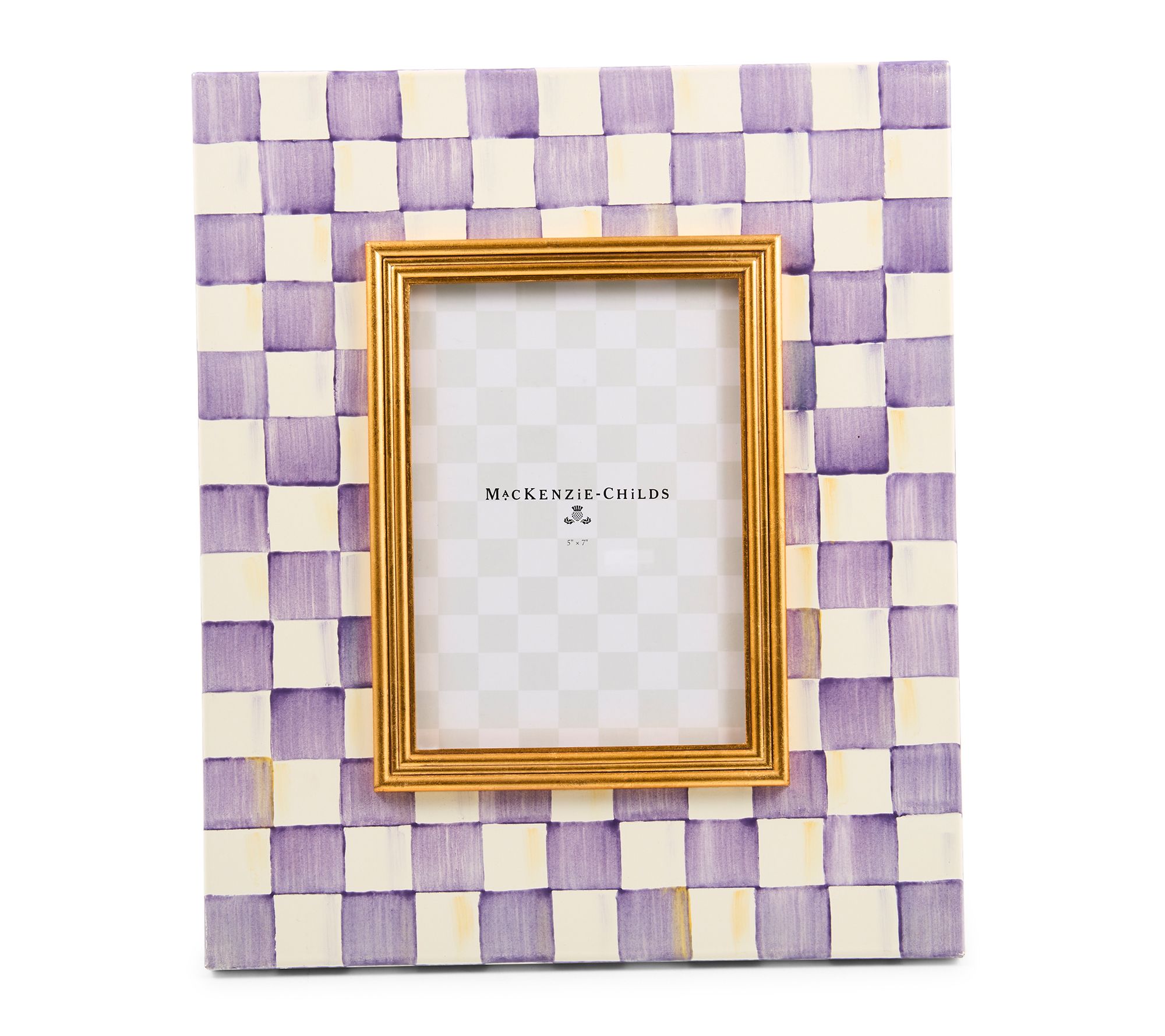 MacKenzie -Childs Check 5" x 7" Frame