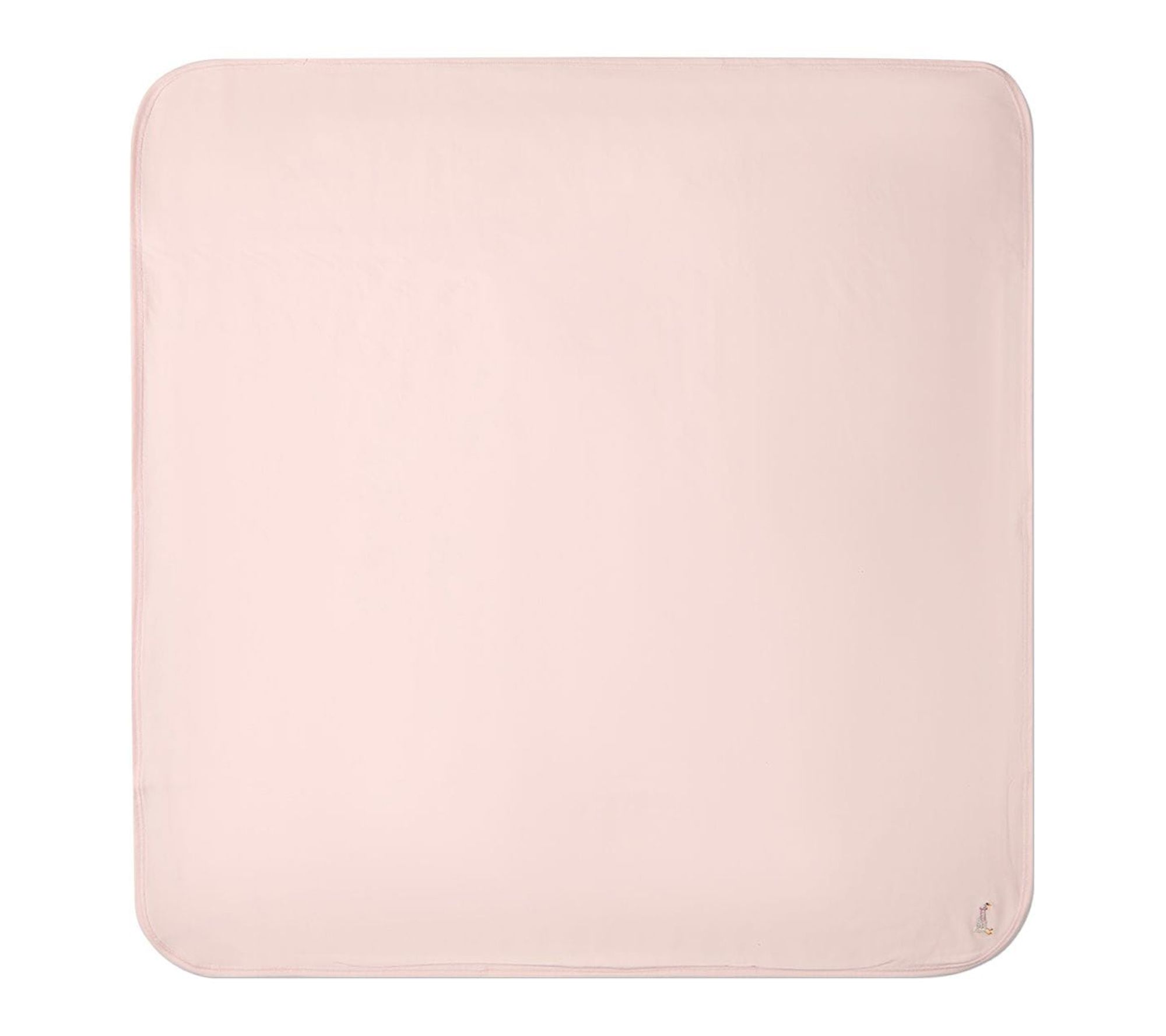 MiniMoi Girl's Sitting Goose Blanket