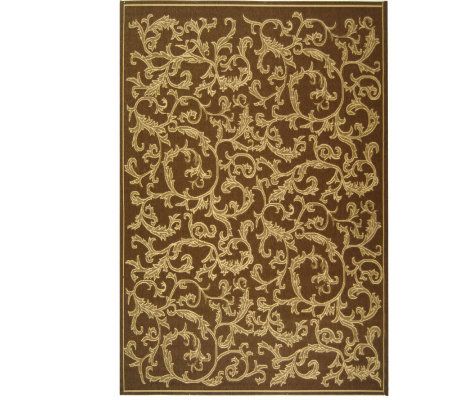 Safavieh Courtyard Vintage Vine 4' x 5'7" Rug