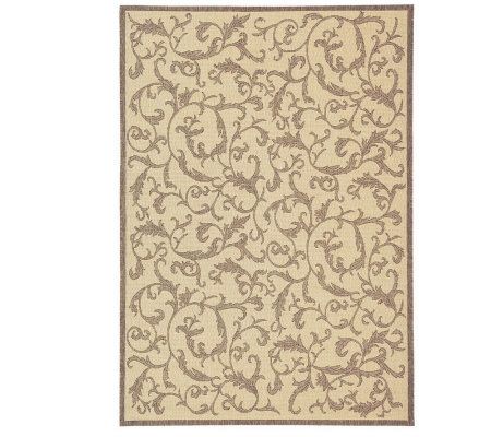 Safavieh Courtyard Vintage Vine 4' x 5'7" Rug