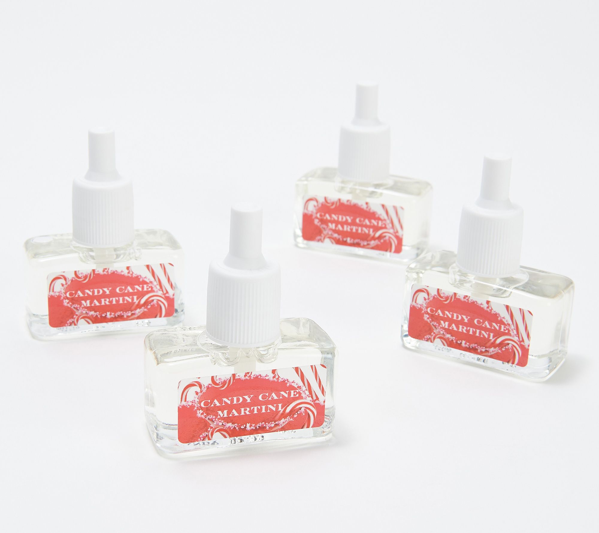 HomeWorx by Harry Slatkin S/4 Candy Cane Martini PlugIn Refills