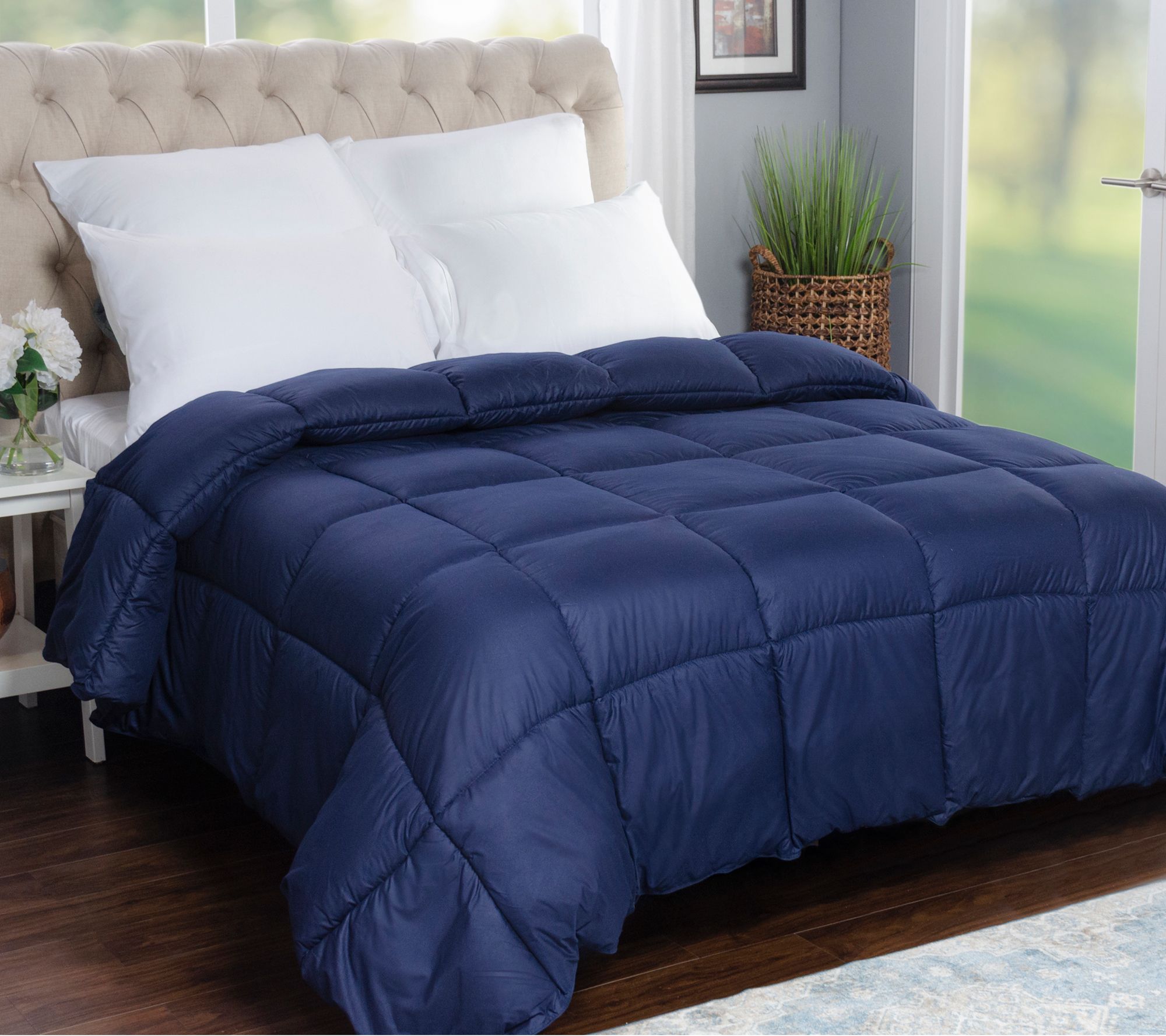 Superior Reversible Down Alternative Comforter, F/Q