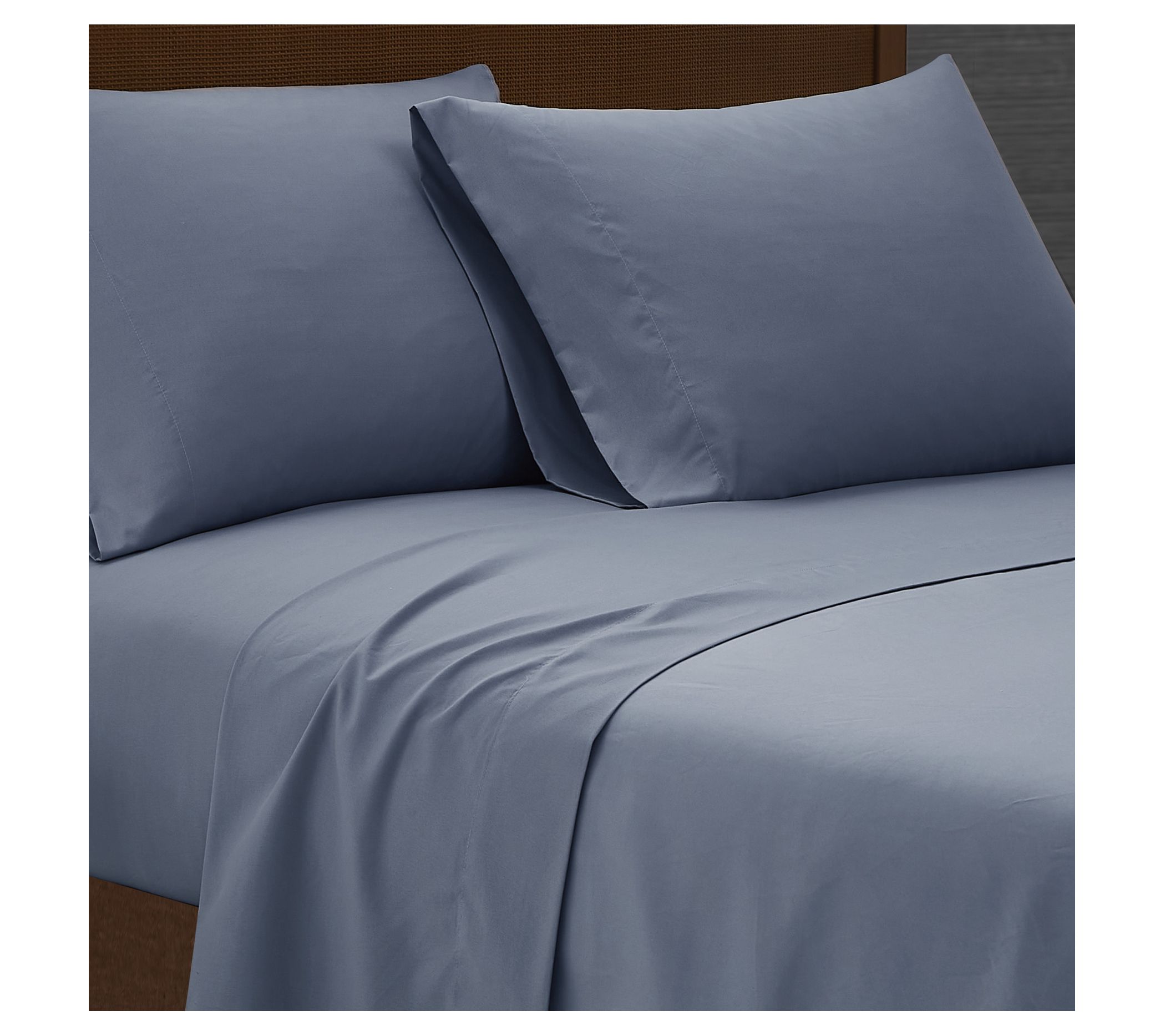 London Fog Garment Wash Solid Twin XL 3-Piece Sheet Set
