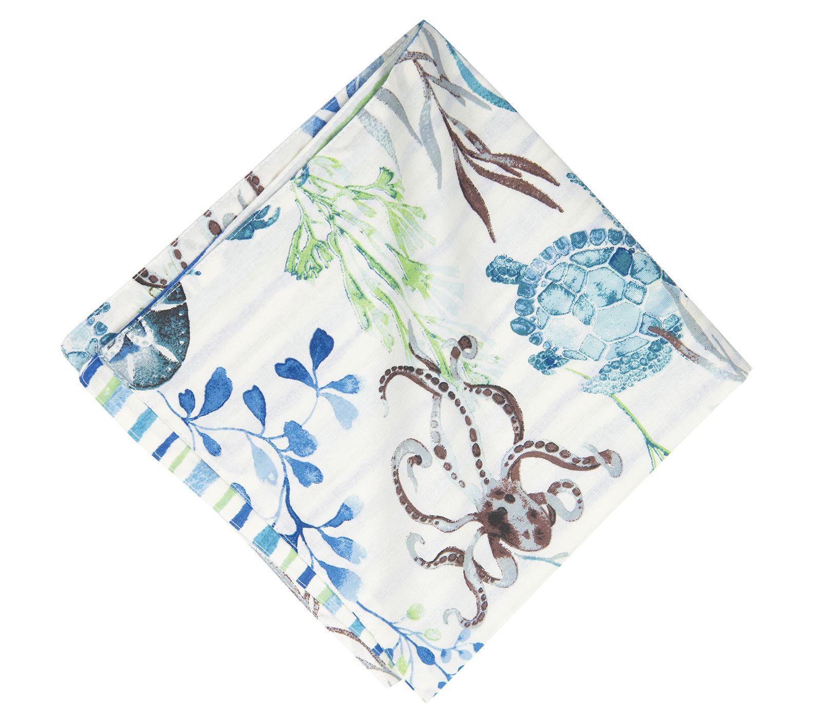 20" x 20" Crescent Bay Reversible Napkin Set of6 by Valerie