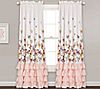 Flutter Butterfly Window Curtains by Lush Decor- Set of 2