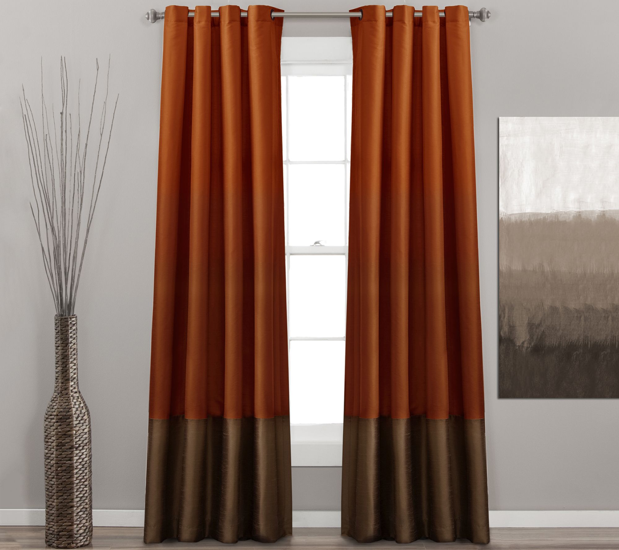 Prima Set of 2 Window Panels by Lush Decor