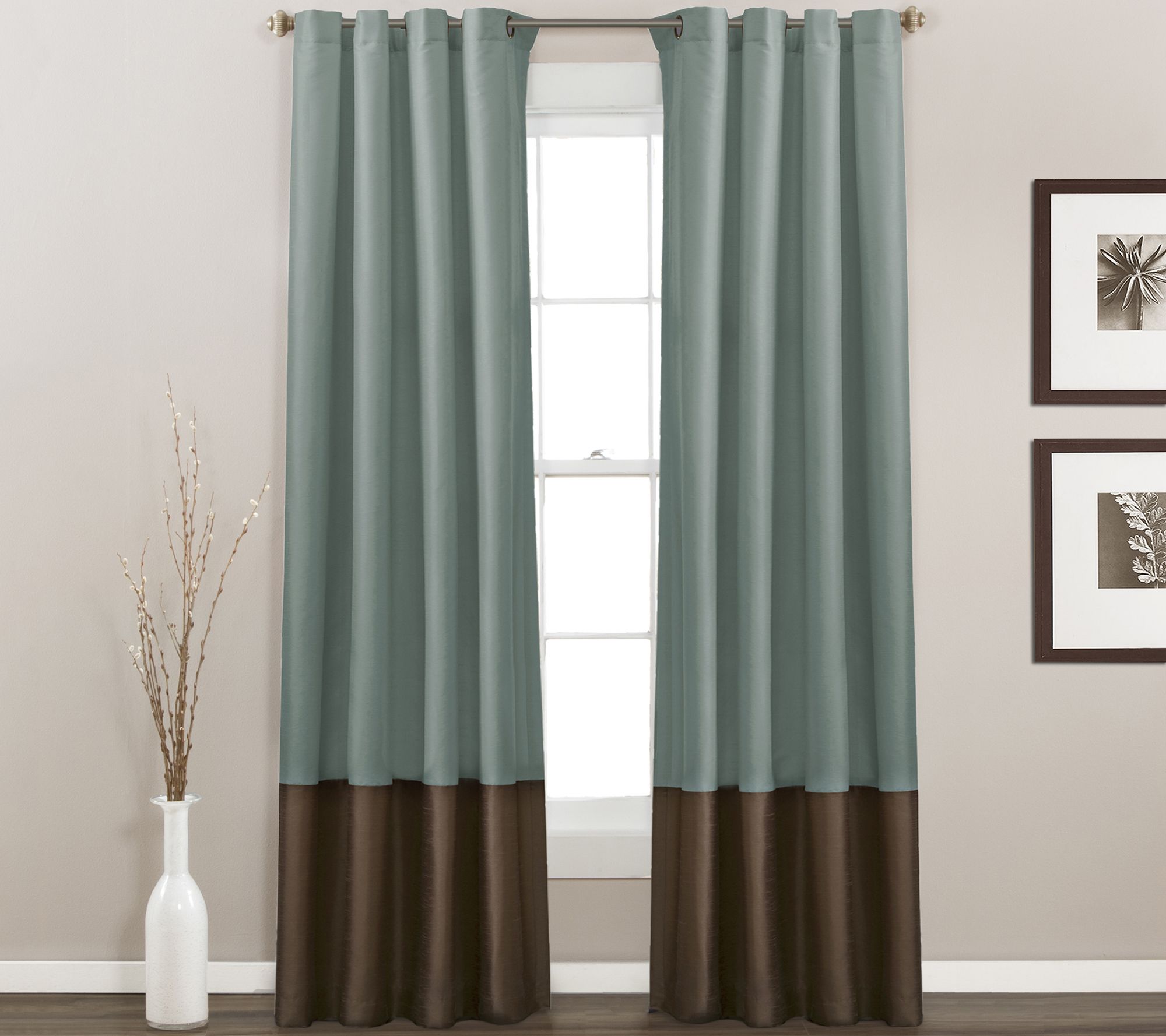 Prima Set of 2 Window Panels by Lush Decor