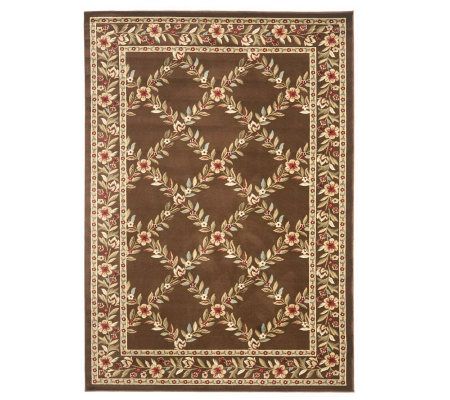 Lyndhurst Open Floral Power Loomed 8' x 11' Rug