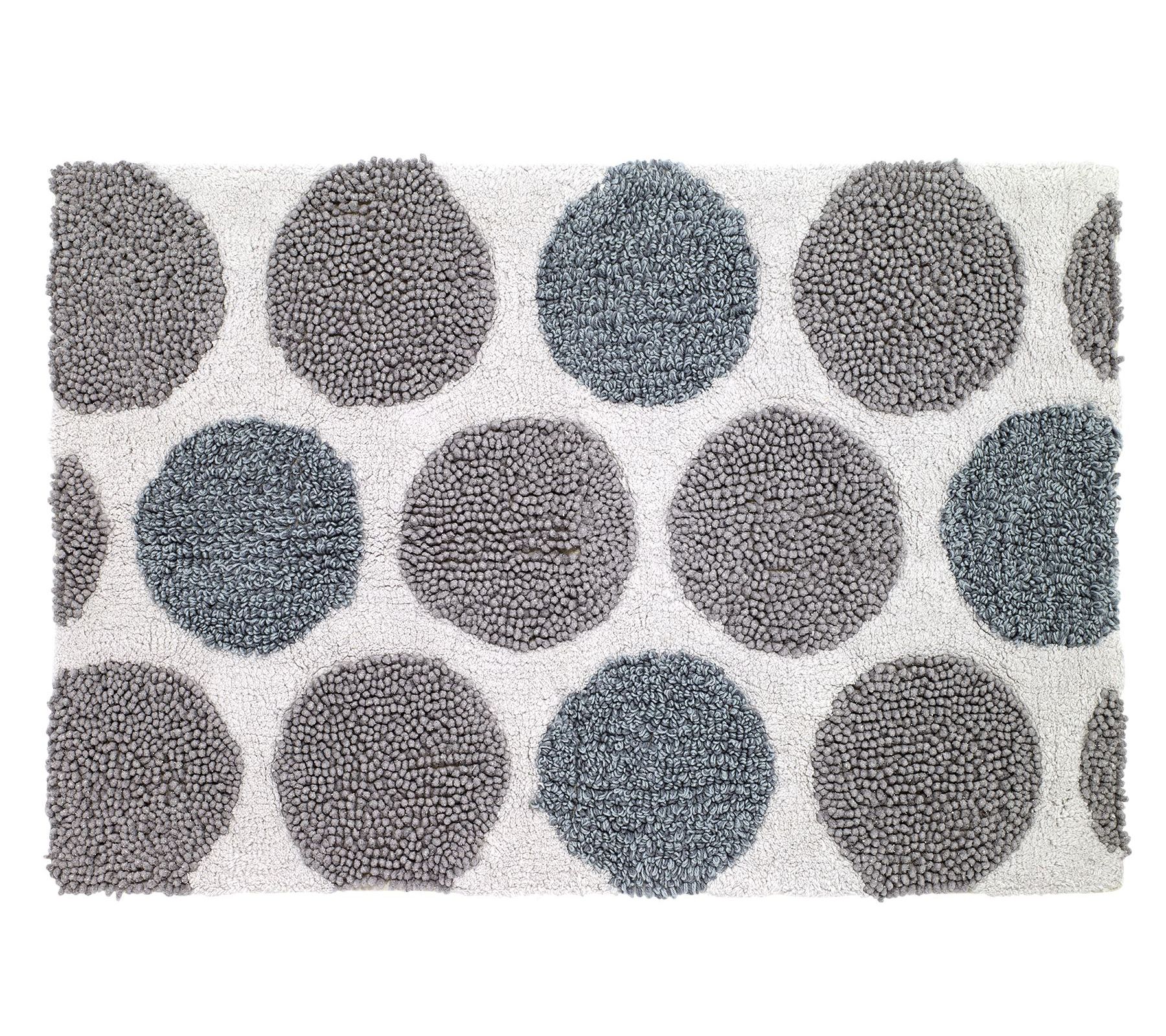 Avanti Linens Dotted Circles Shower Rug