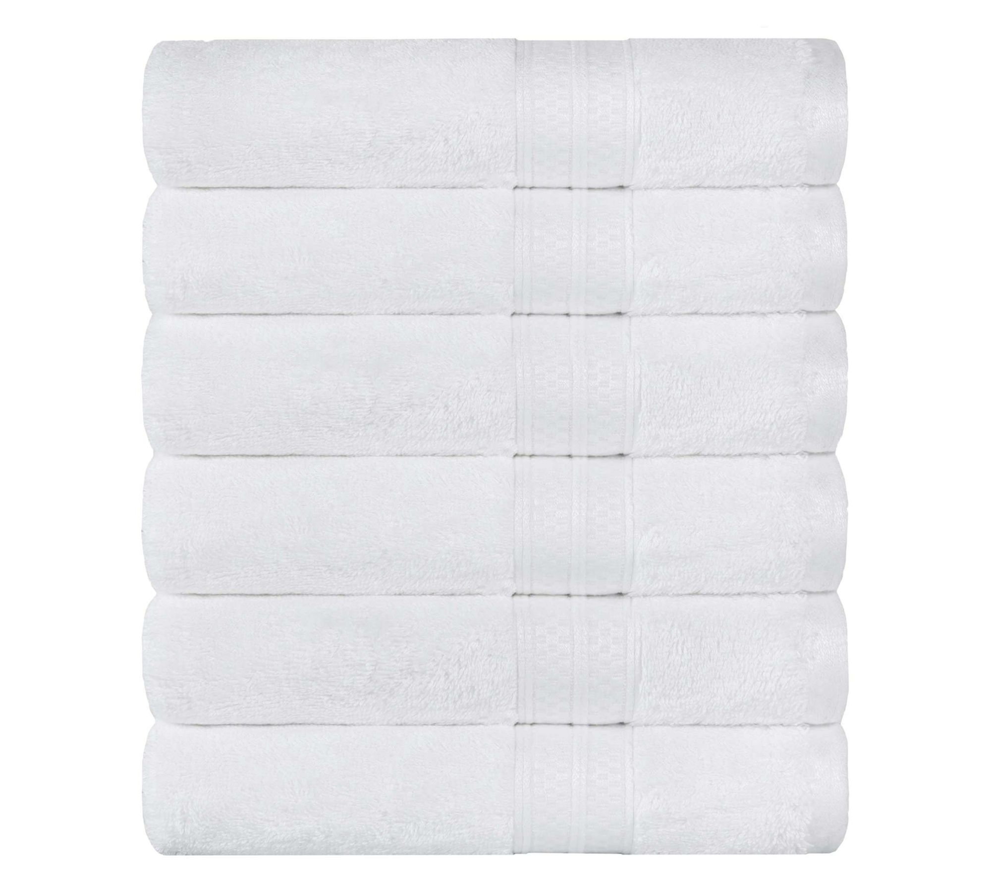 Superior 6-piece Solid Absorbent Soft Hand ToweSet