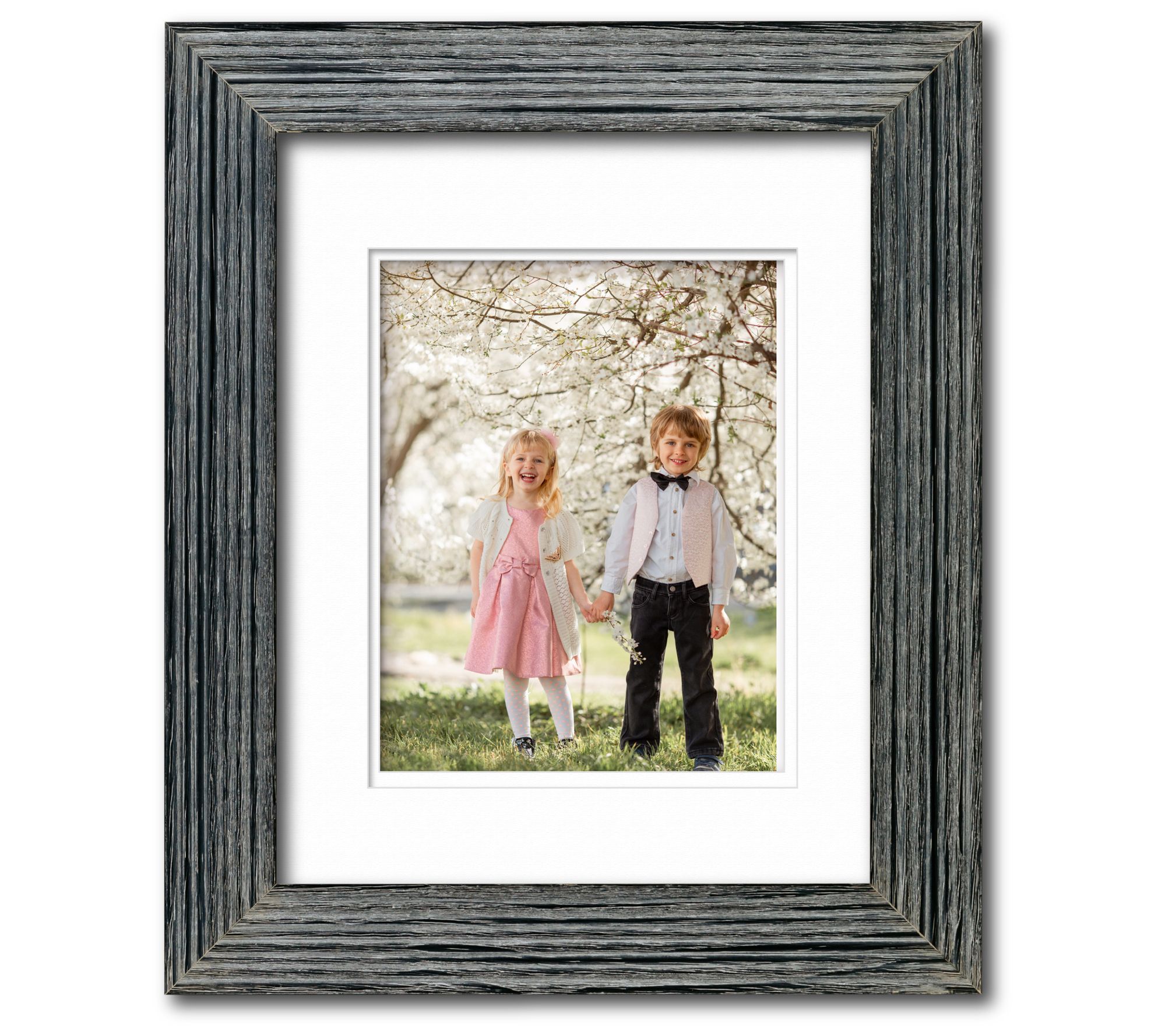 Courtside Market Organics Barn Walnut 16x20 Frame, 11x14 Photo 