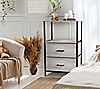 Sorbus Nightstand Dresser with 2 Faux-Wood Draw ers, 1 of 4