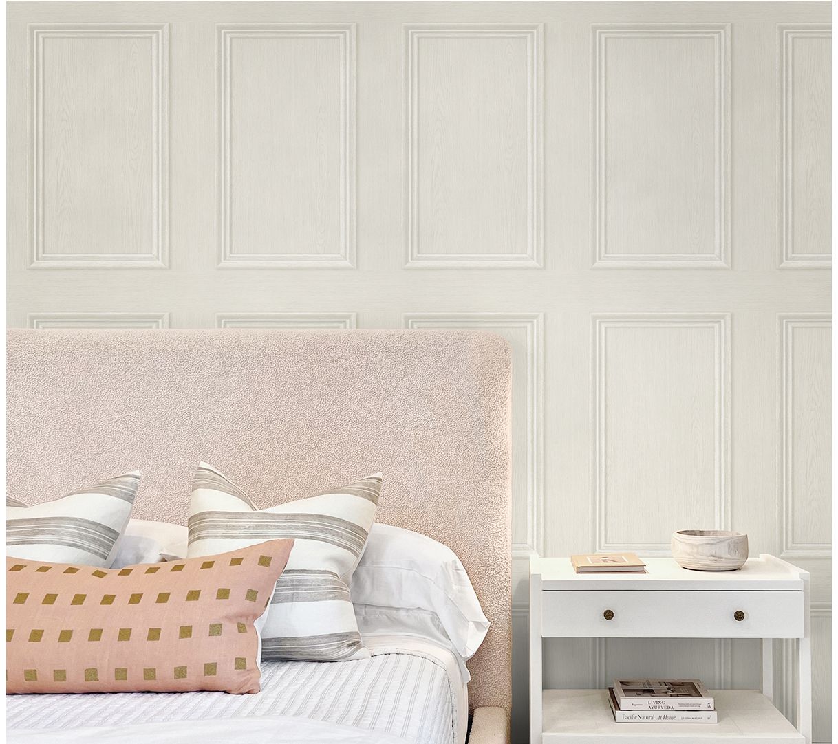 Stacy Garcia Home Faux WoodPanel PeelandStick Wallpaper