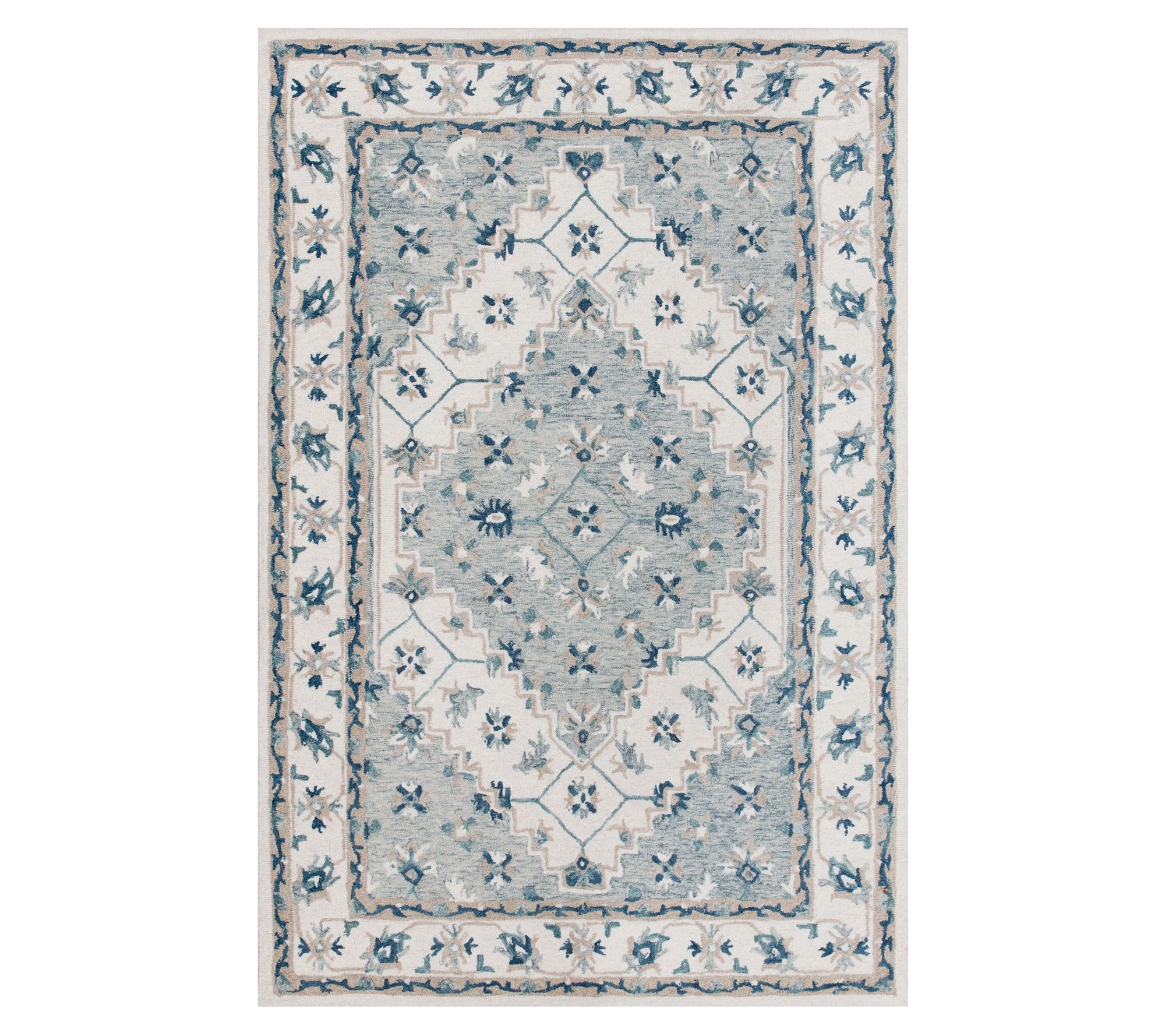 Ox Bay Fairytale Organic Wool Indoor Area Rug, 5' x 7'9"