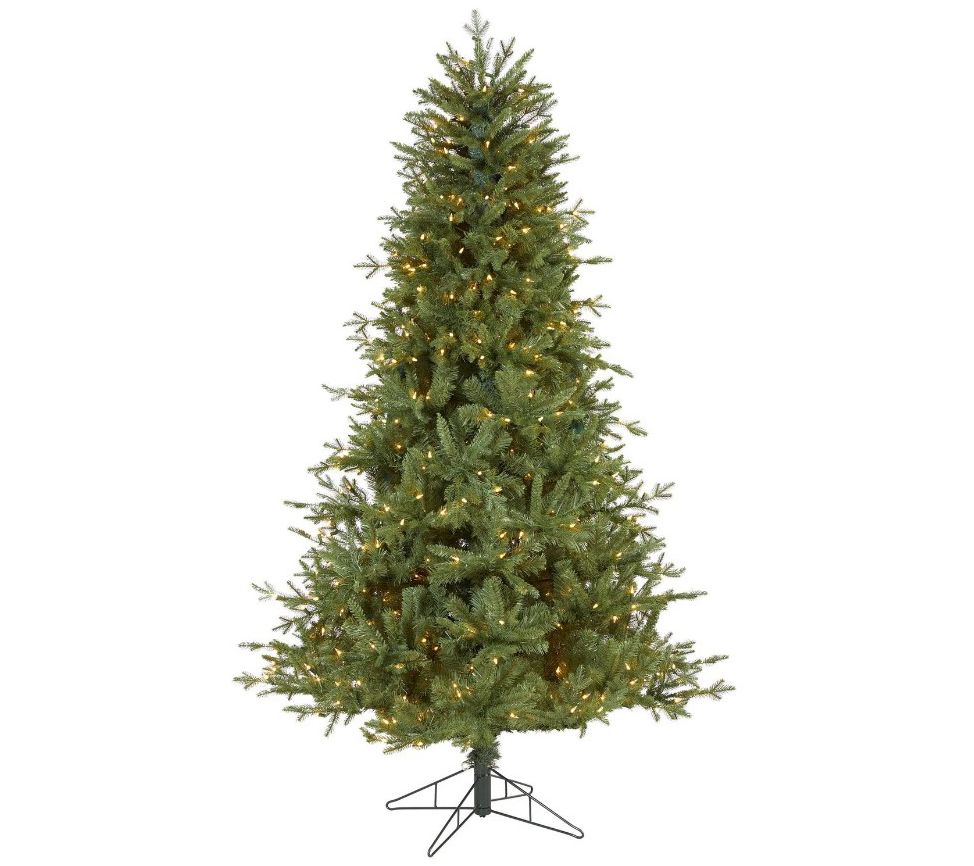 Nearly Natural 6.5' NH Spruce Christmas Tree w/500 Lights