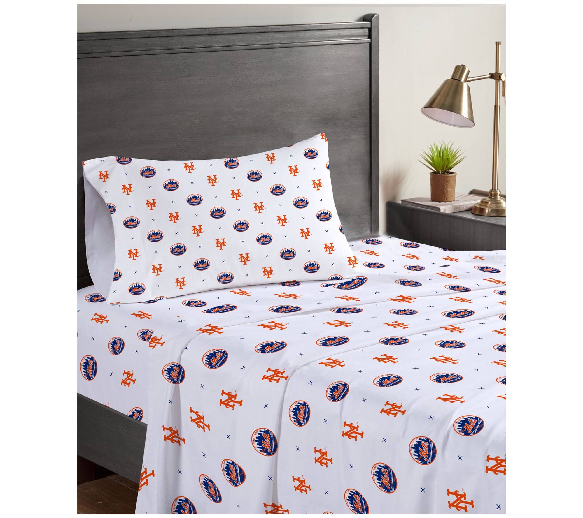 Pegasus Sports MLB Small X Twin Sheet Set