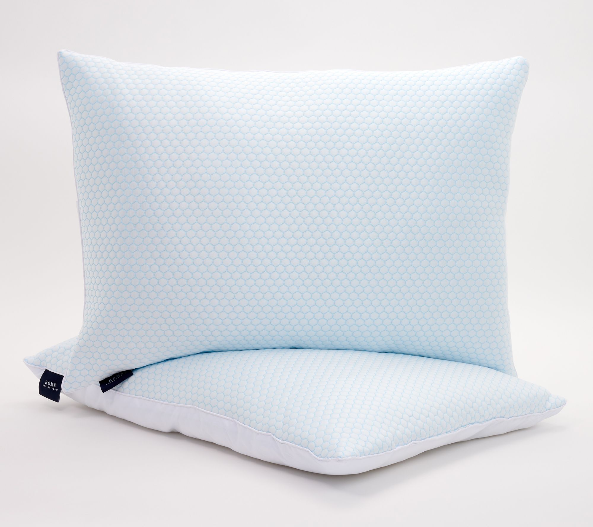 "As Is" Home Reflections S/2 Seasonal Down Alternative Pillows Std/QN