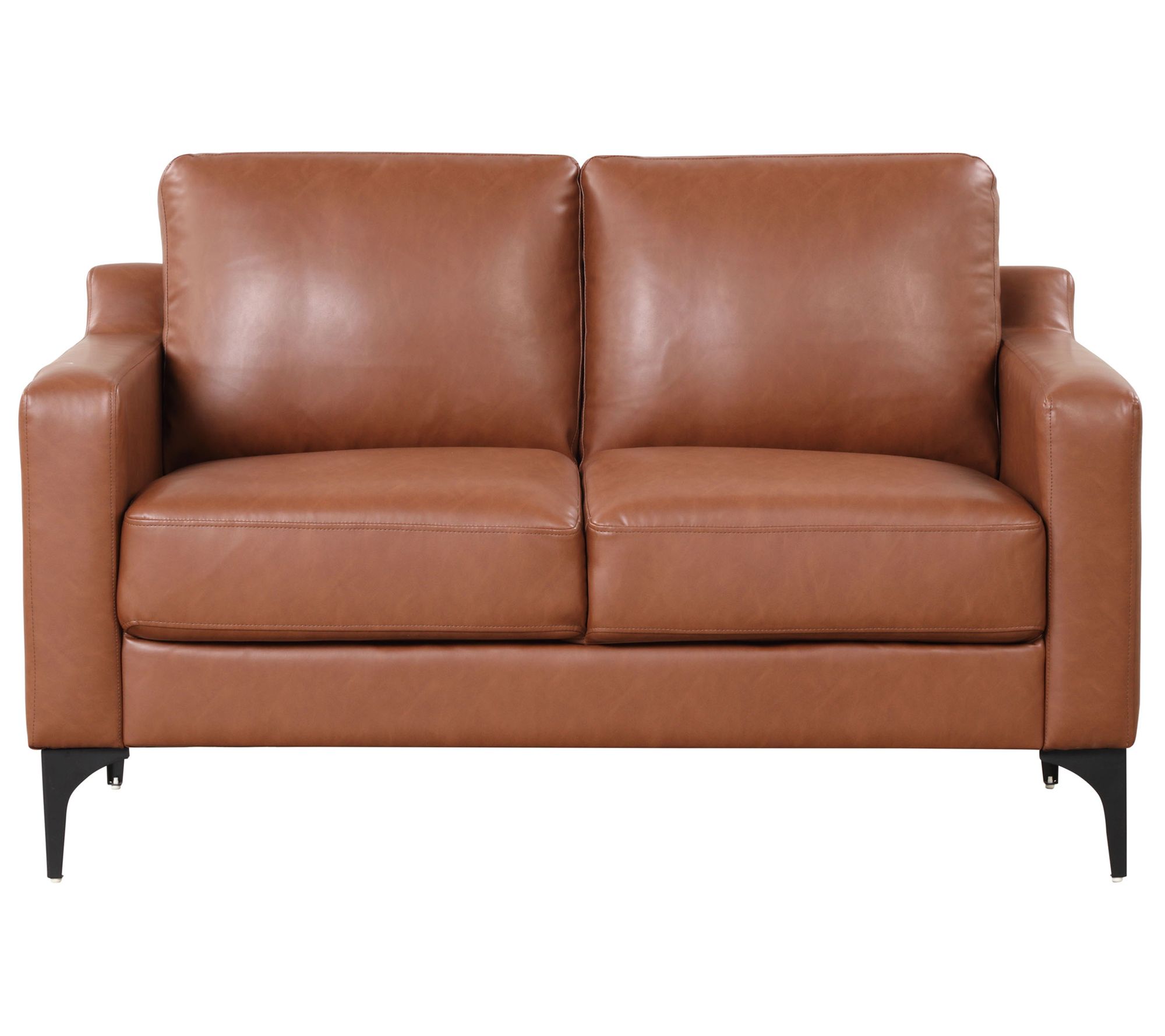 Lifestyle Solutions Farrington Loveseat in Brown